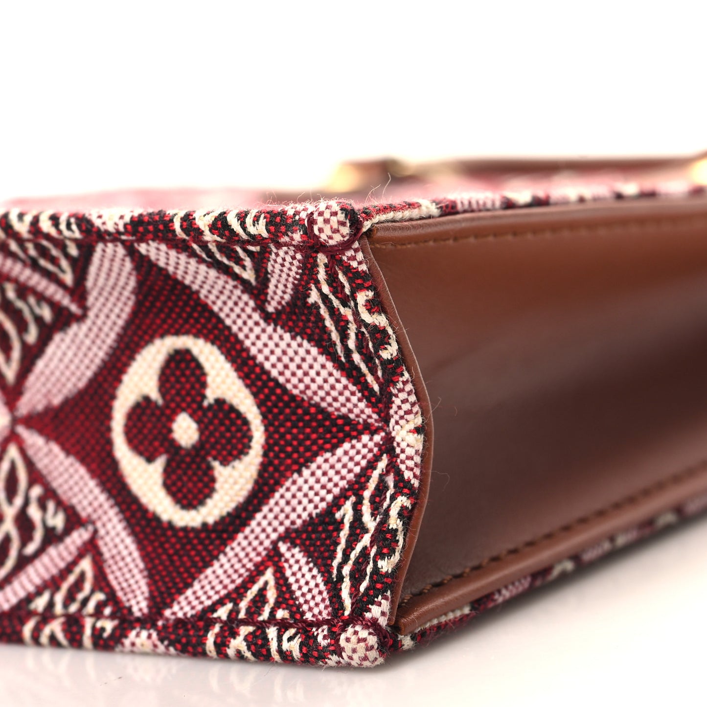 Jacquard Since 1854 Petit Sac Plat Bordeaux