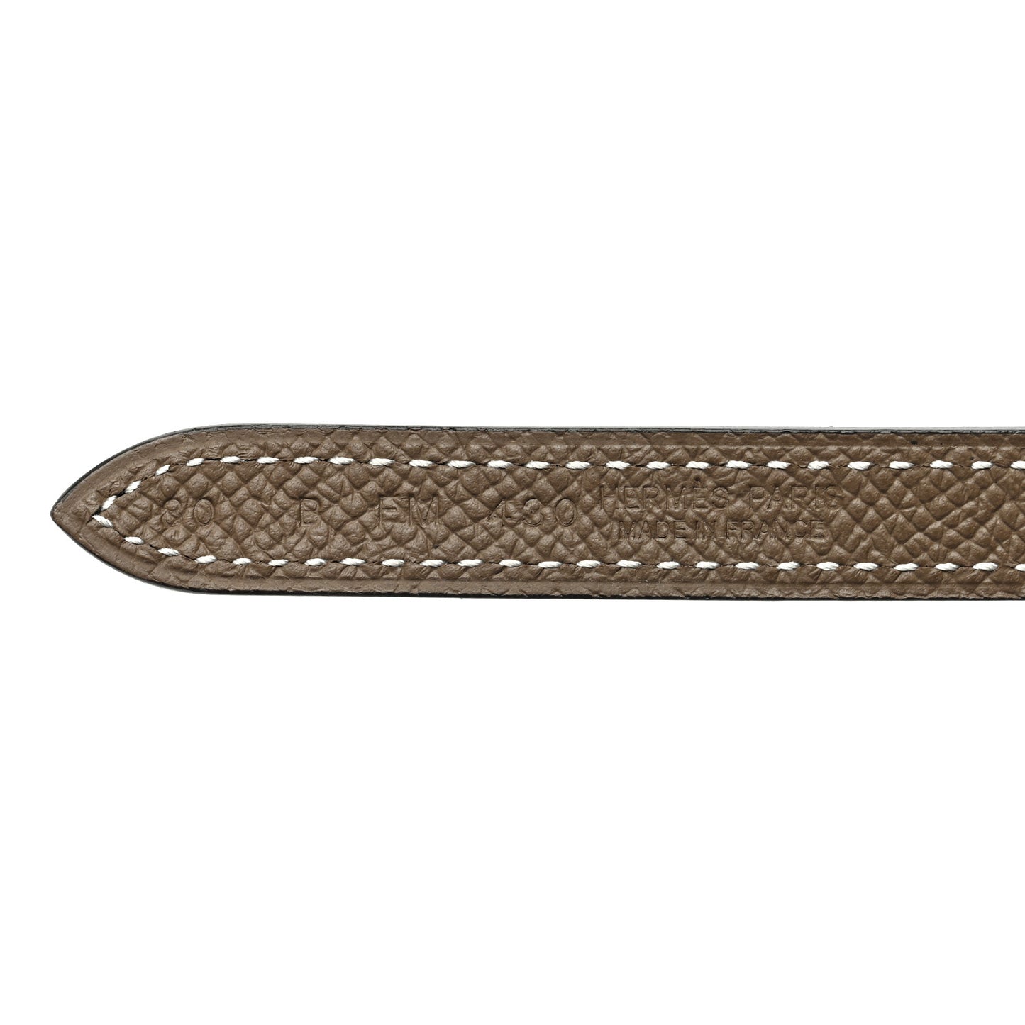 Swift Epsom 13mm Maillon H Belt 80 32 Etoupe Black