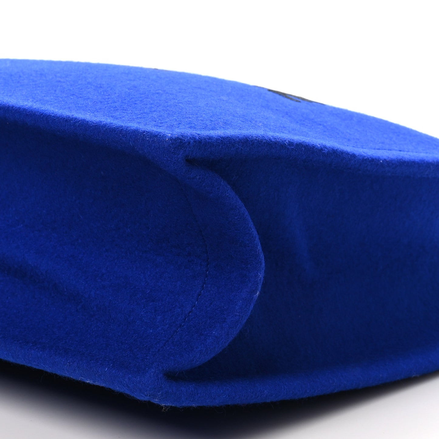 Wool Rive Gauche Tote Blue