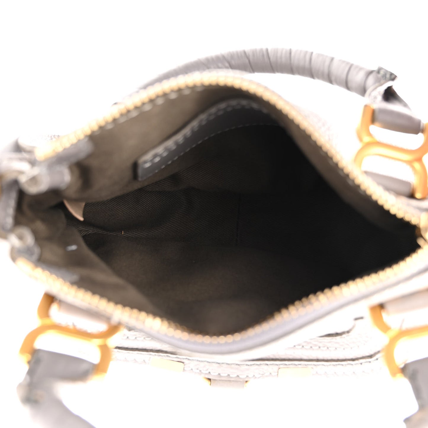 Calfskin Mini Marcie Satchel Light Cloud