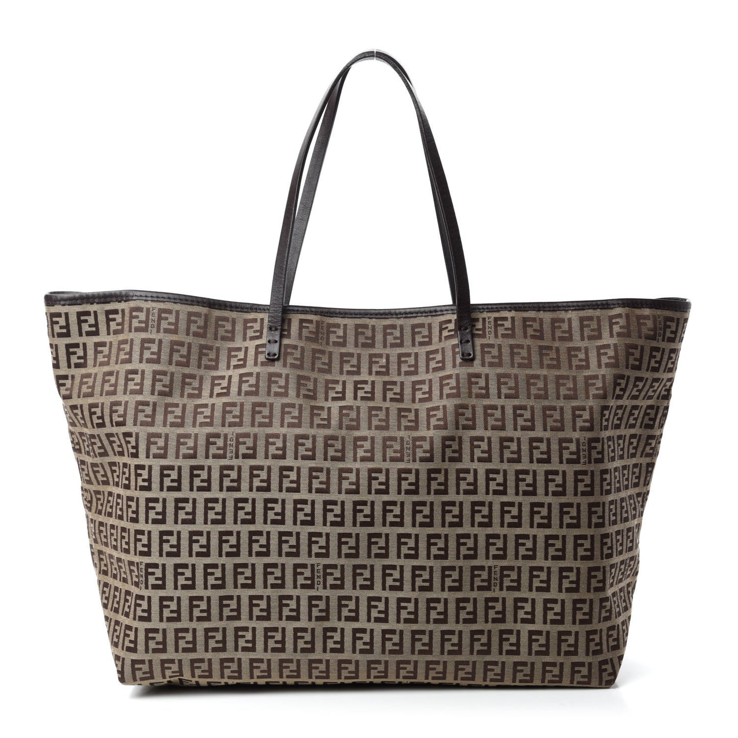 Zucchino Shopping Tote Tobacco Brown
