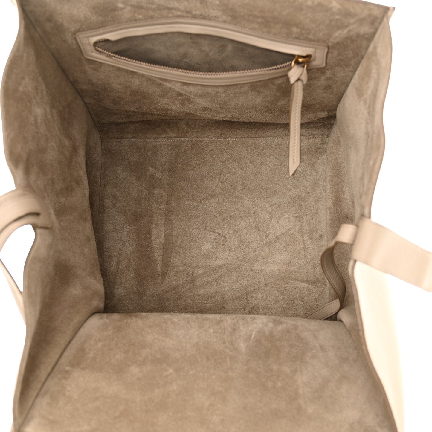 Smooth Calfskin Medium Phantom Luggage Taupe