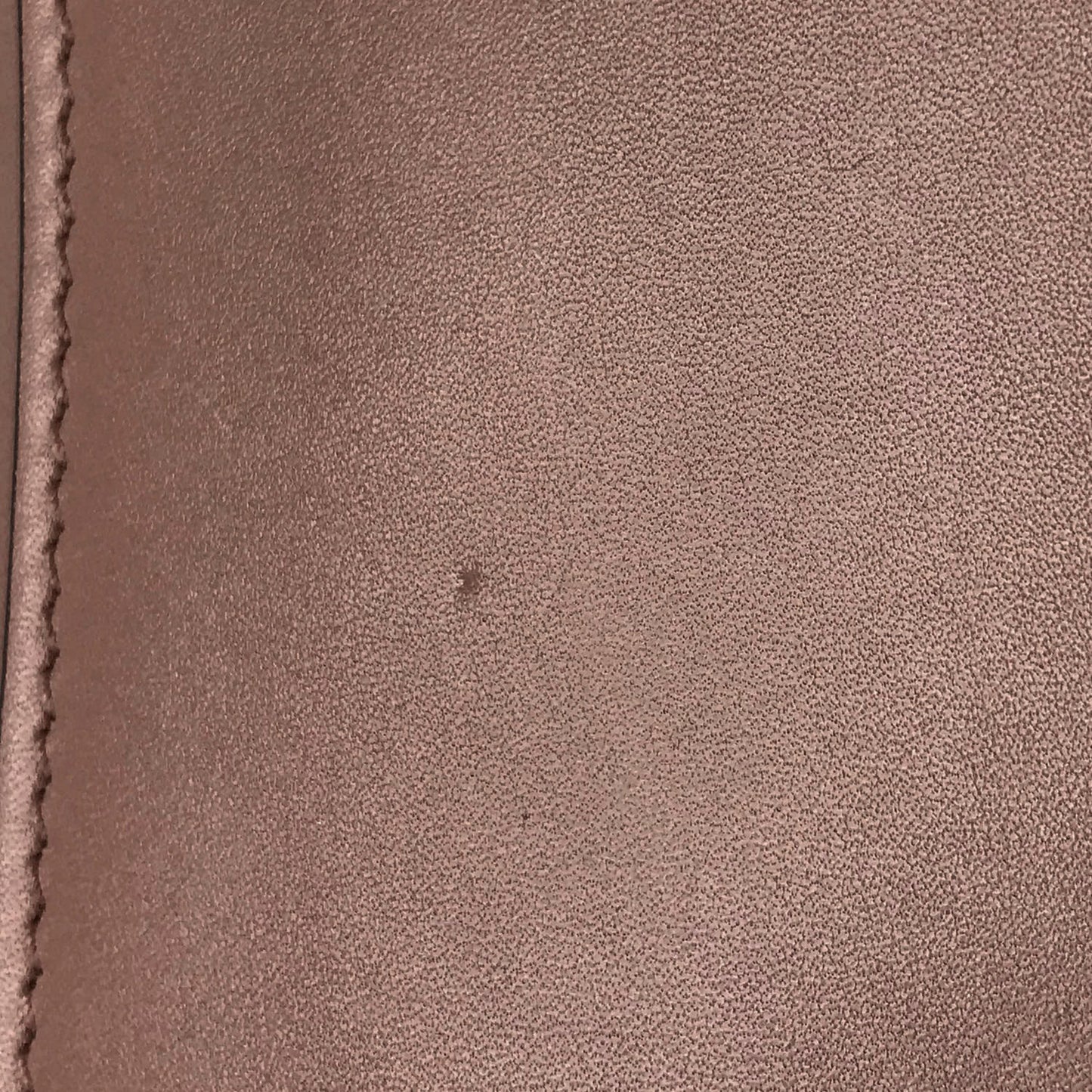 Calfskin Mini Saddle Bag Taupe