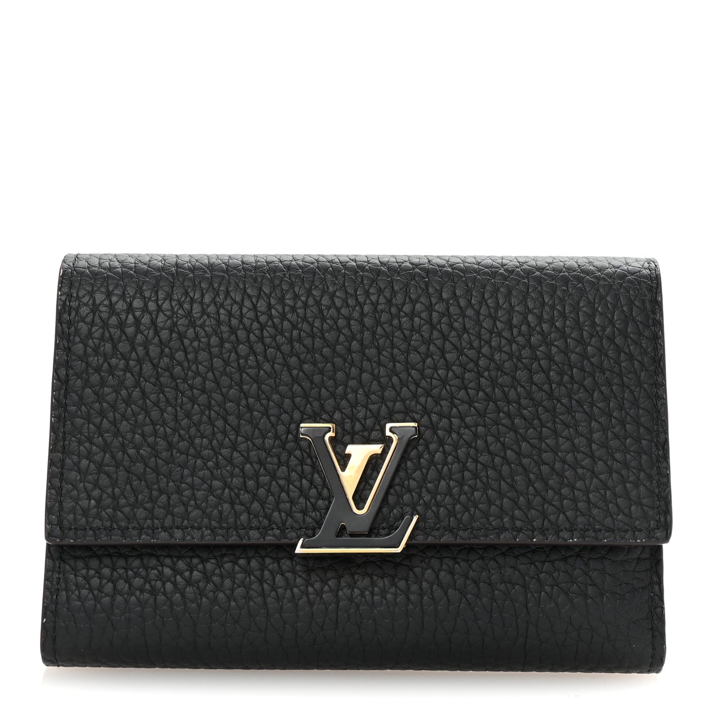 Taurillon Capucines Wallet Black