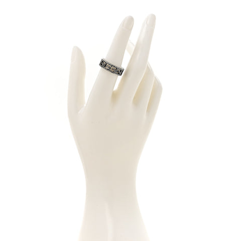 Sterling Silver Narrow Square G Band Ring 54 7