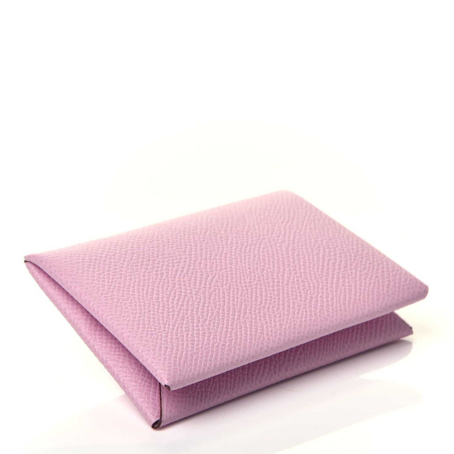 Epsom Calvi Card Case Mauve Sylvestre
