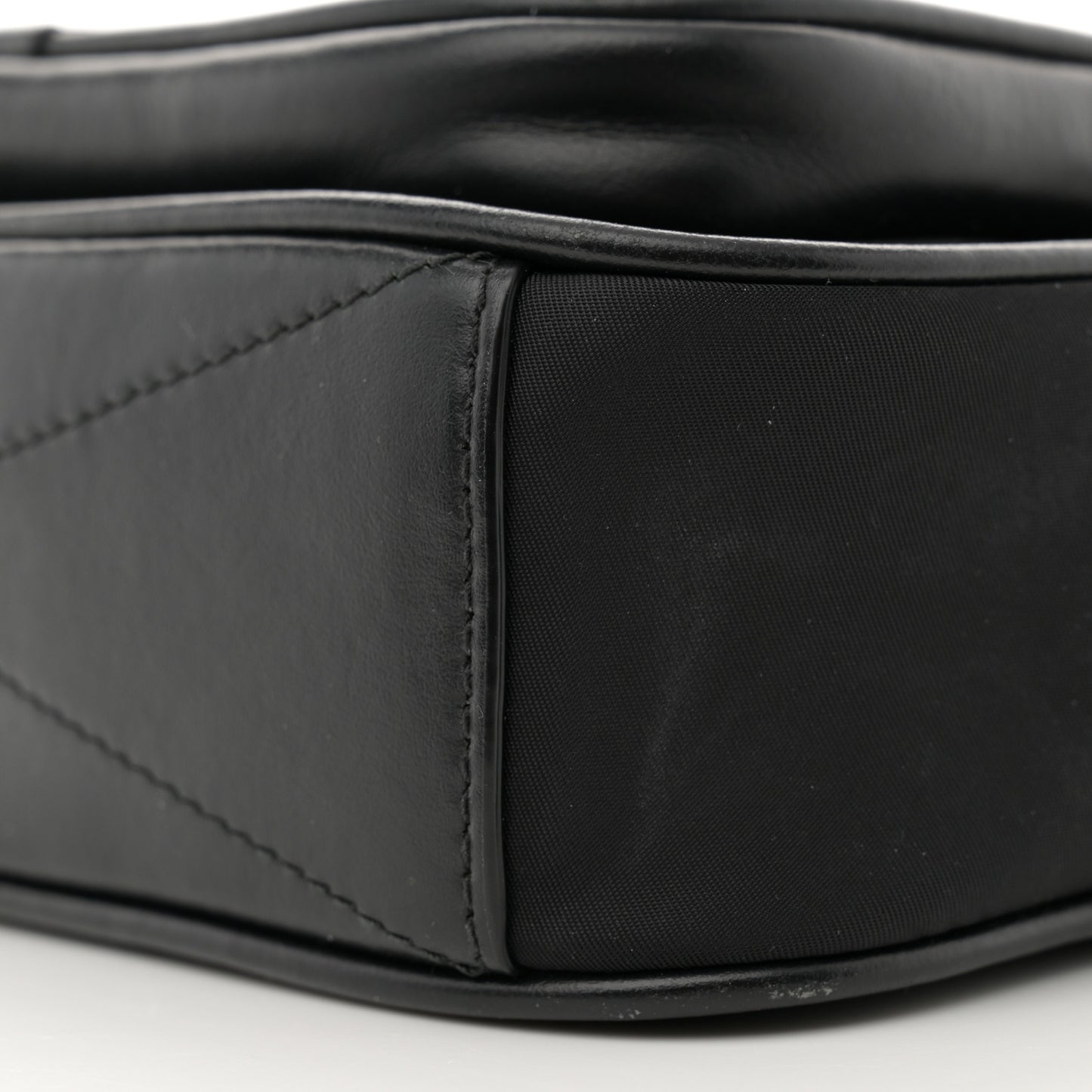 Nylon Paddy Crossbody Bag Black