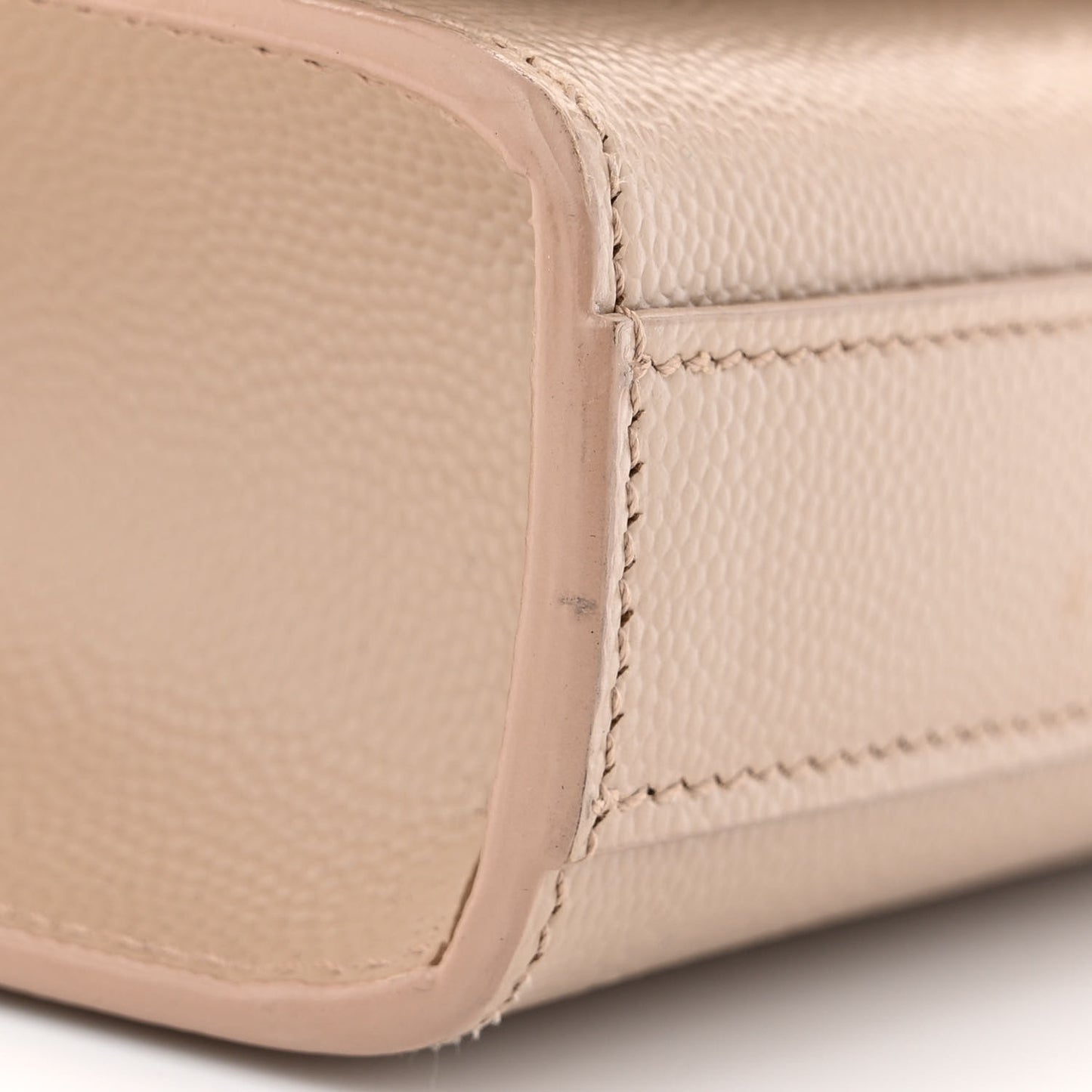 Grain De Poudre Small Monogram Kate Satchel Nude Powder