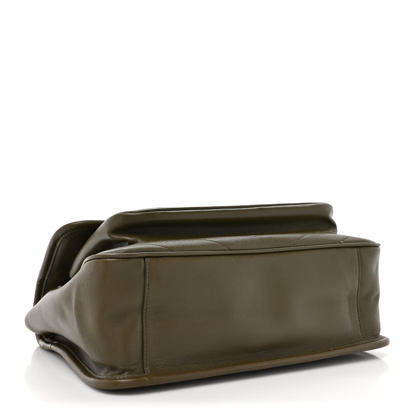Lambskin Matelasse Monogram Medium Niki Chain Satchel Seawood