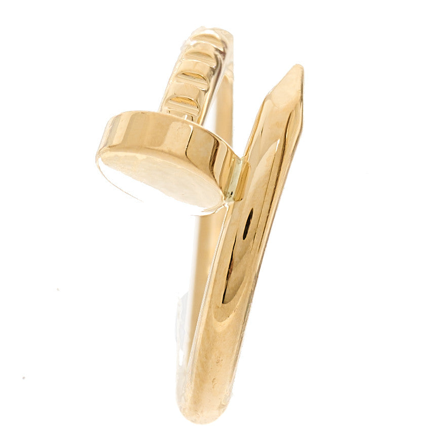 Cartier 18K Yellow Gold Juste Un Clou Single Hoop Earring 1 of 5