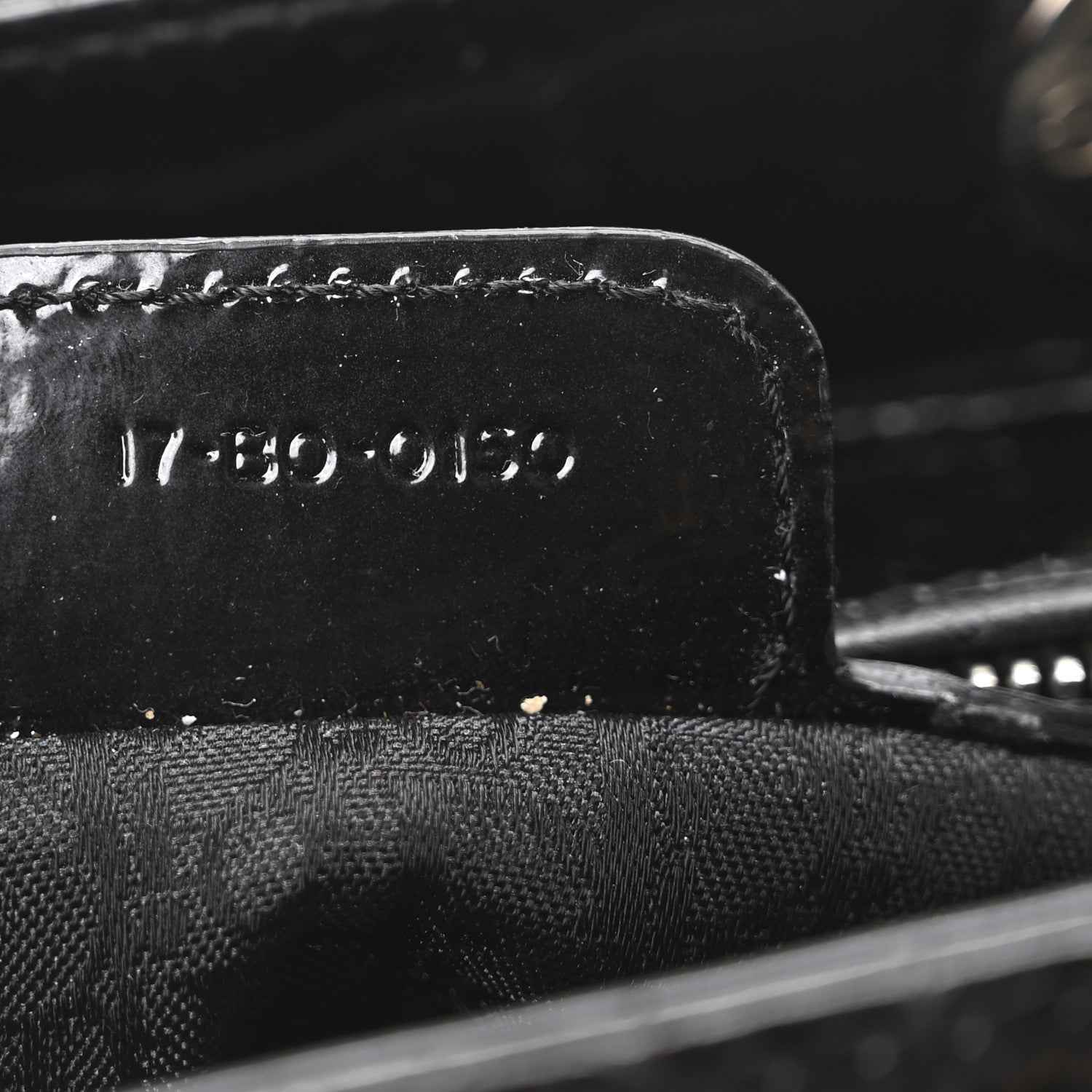 Christian Dior Patent Cannage Medium Lady Dior Black 7 of 10