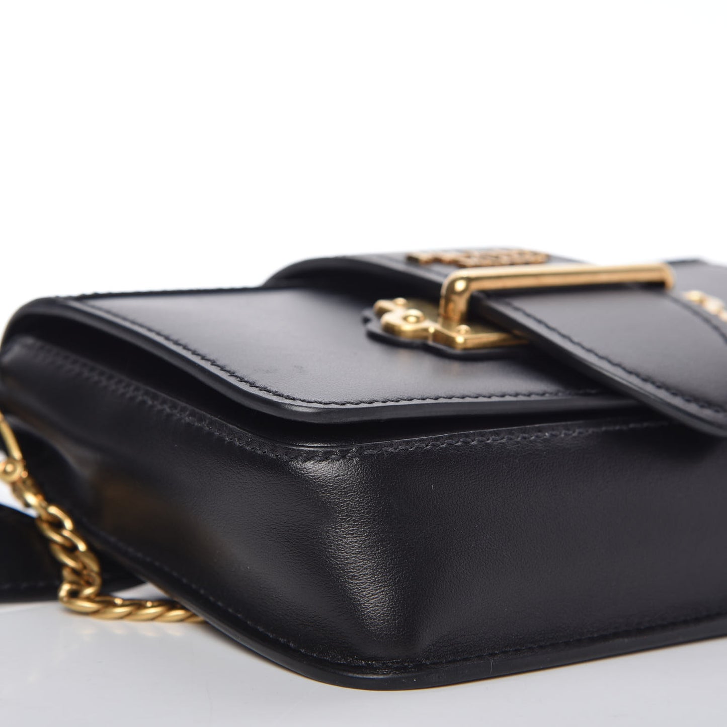Saffiano City Calf Cahier Belt Bag Black