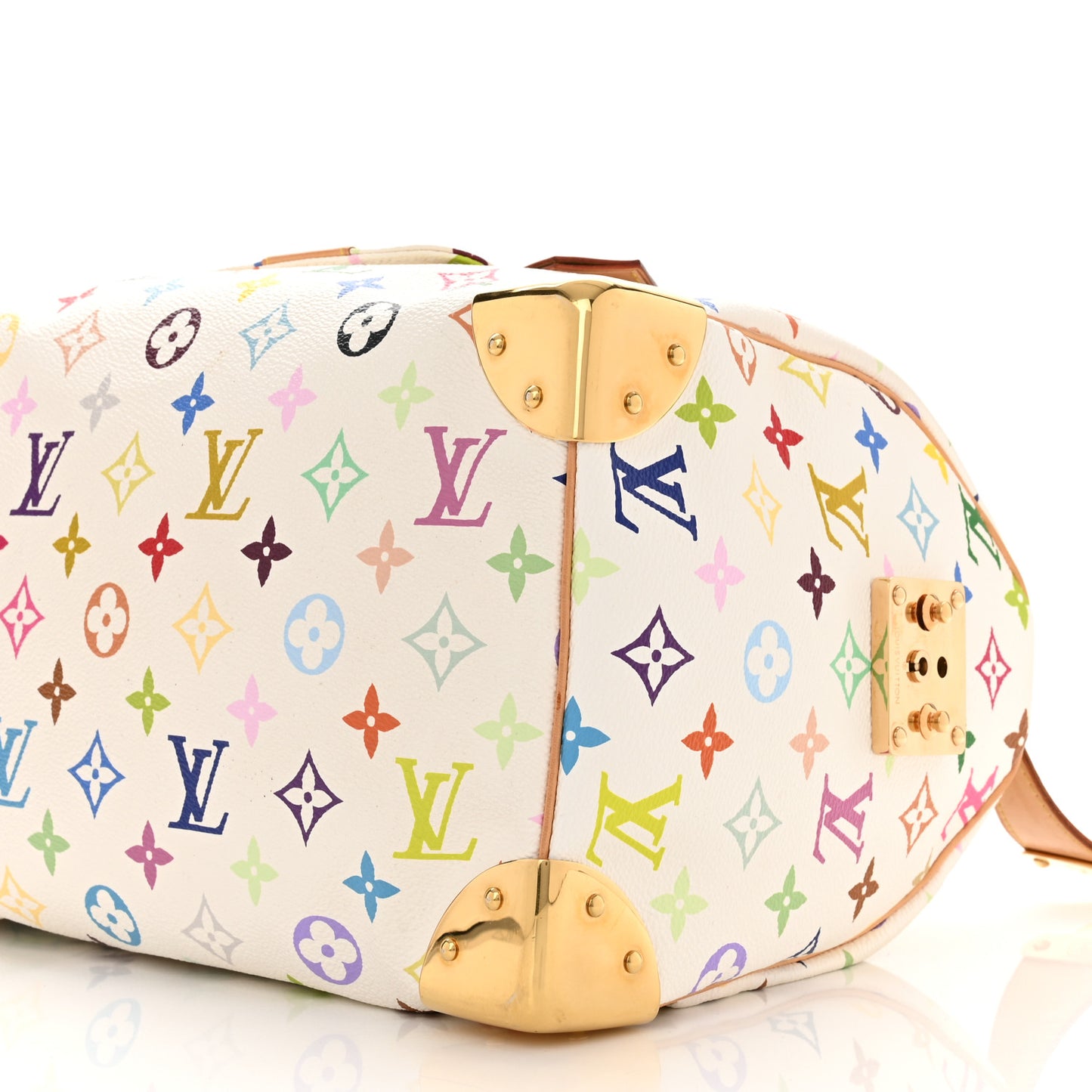 Monogram Multicolor Speedy 30 White
