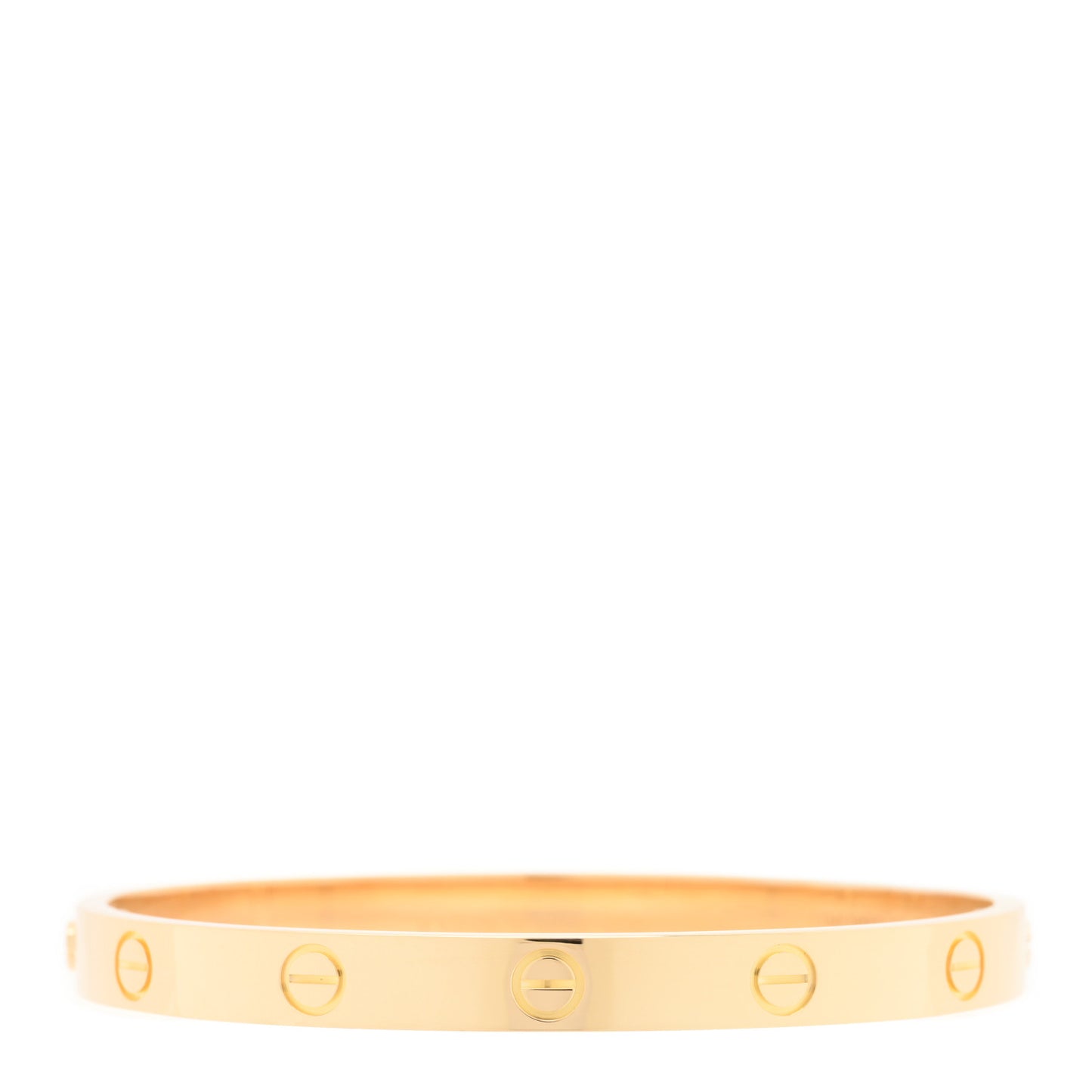 18K Yellow Gold LOVE Bracelet 17