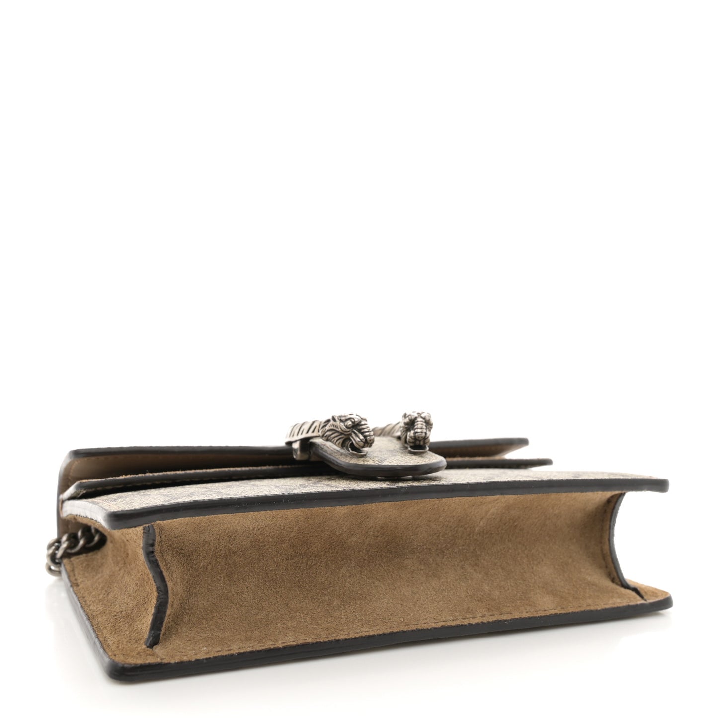 GG Supreme Monogram Super Mini Dionysus Shoulder Bag Taupe