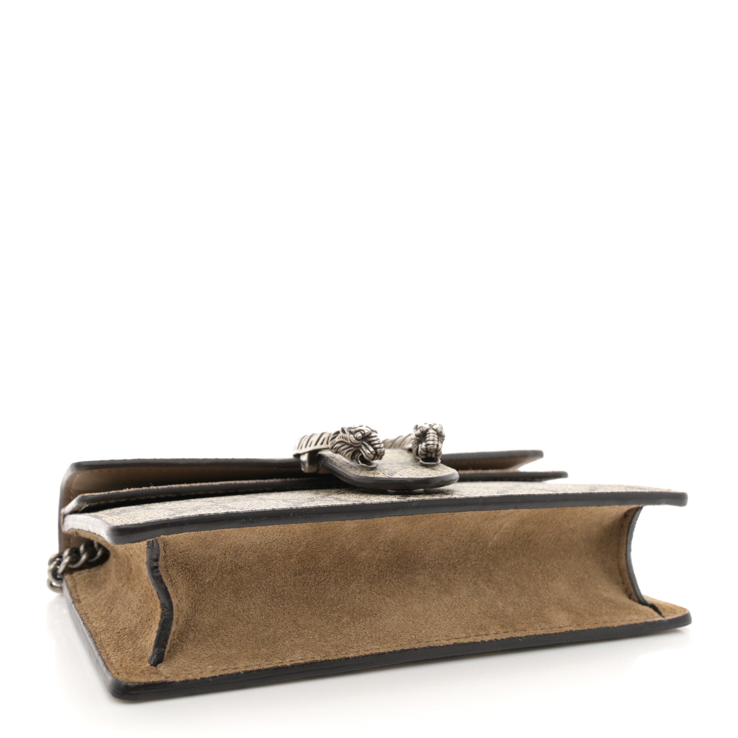 Gucci GG Supreme Monogram Super Mini Dionysus Shoulder Bag Taupe 4 of 10