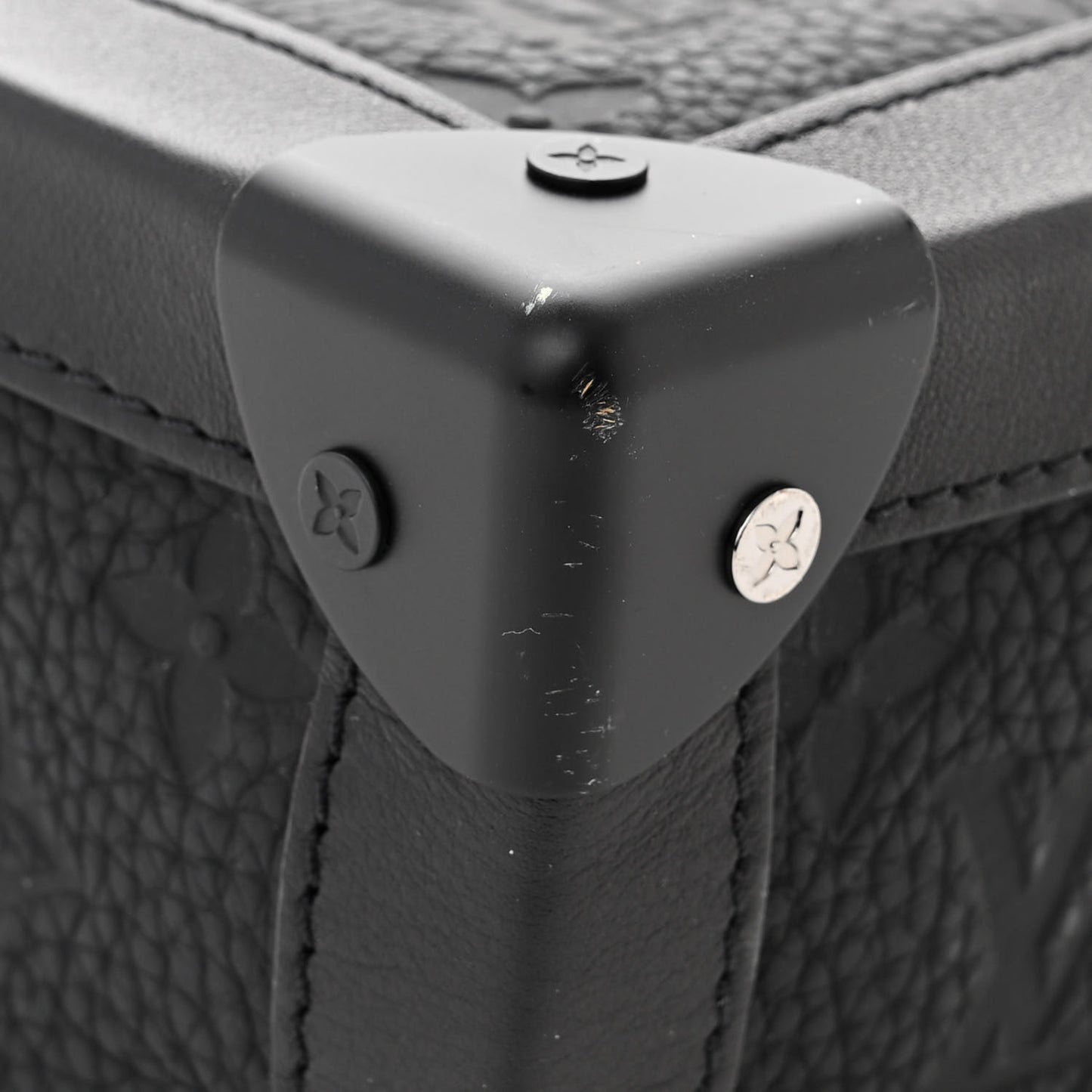 Taurillon Monogram Solar Ray Soft Trunk Black