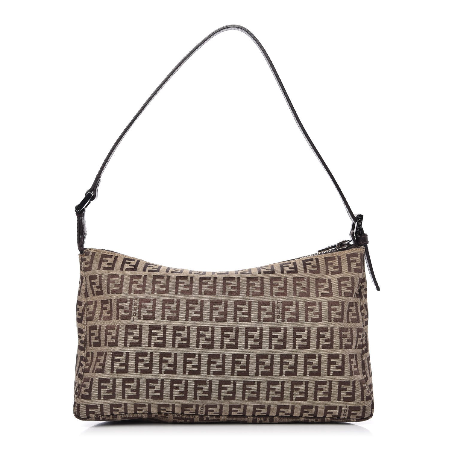 Fendi Zucchino Pochette Beige 753067 – FASHIONPHILE