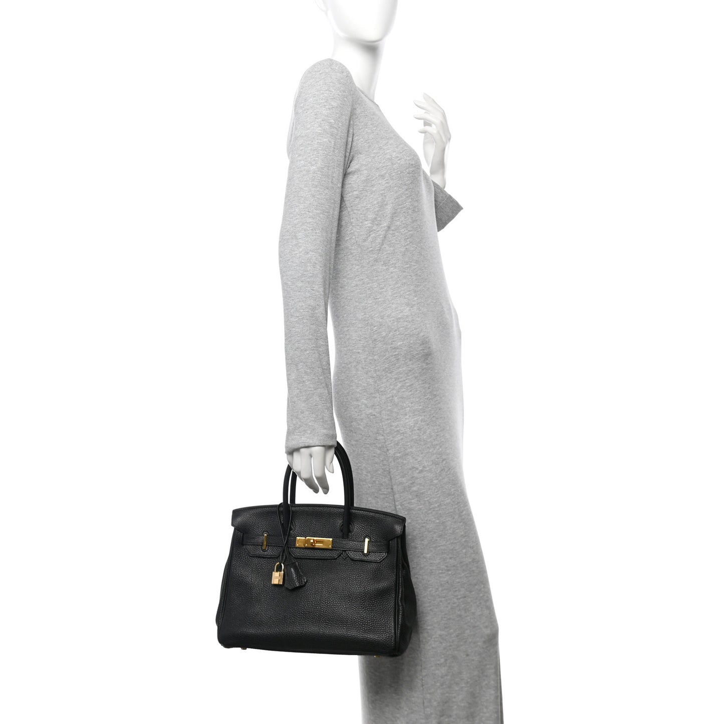 Togo Birkin 30 Black