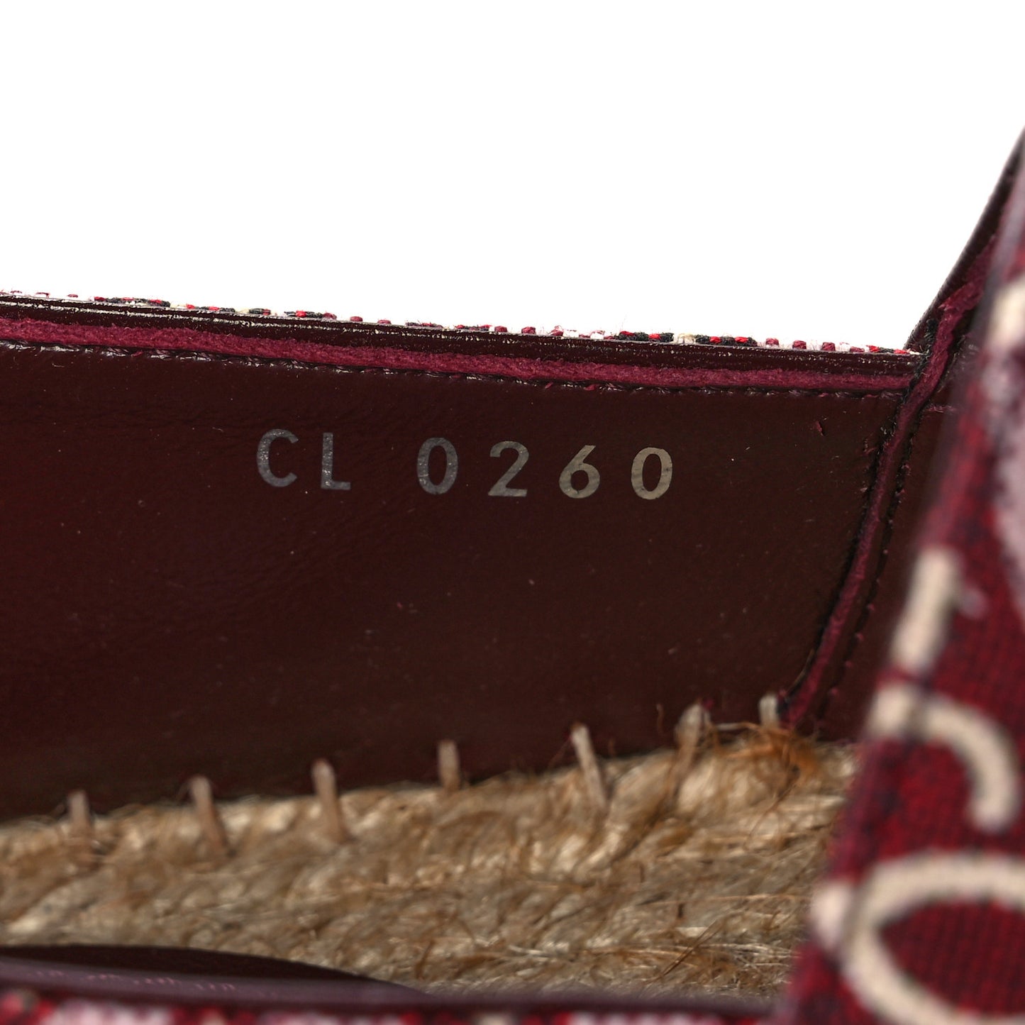 Jacquard Since 1854 Starboard Espadrille Flats 36 Bordeaux
