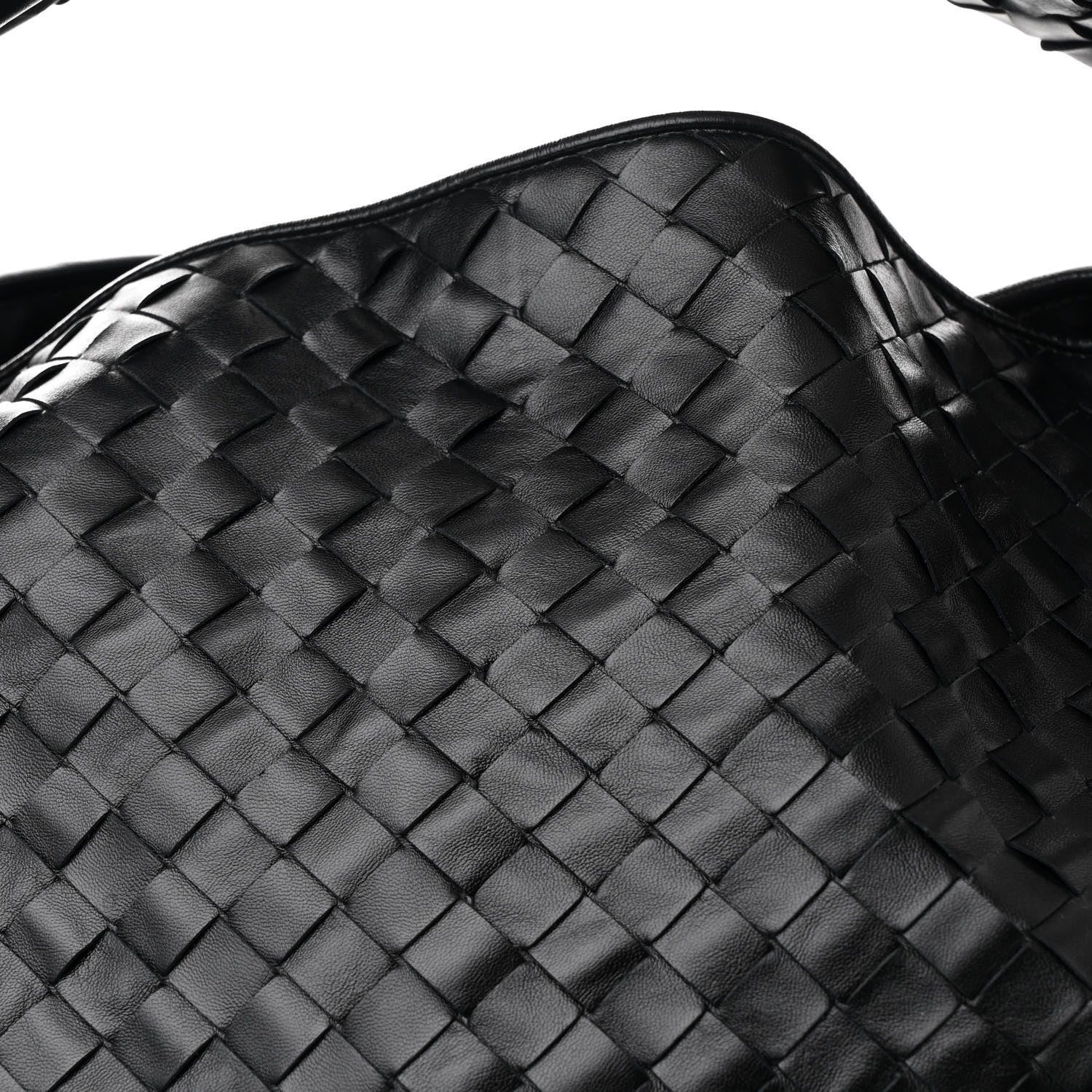 Bottega Veneta Calfskin Intrecciato Large Hop Ebano 8 of 10