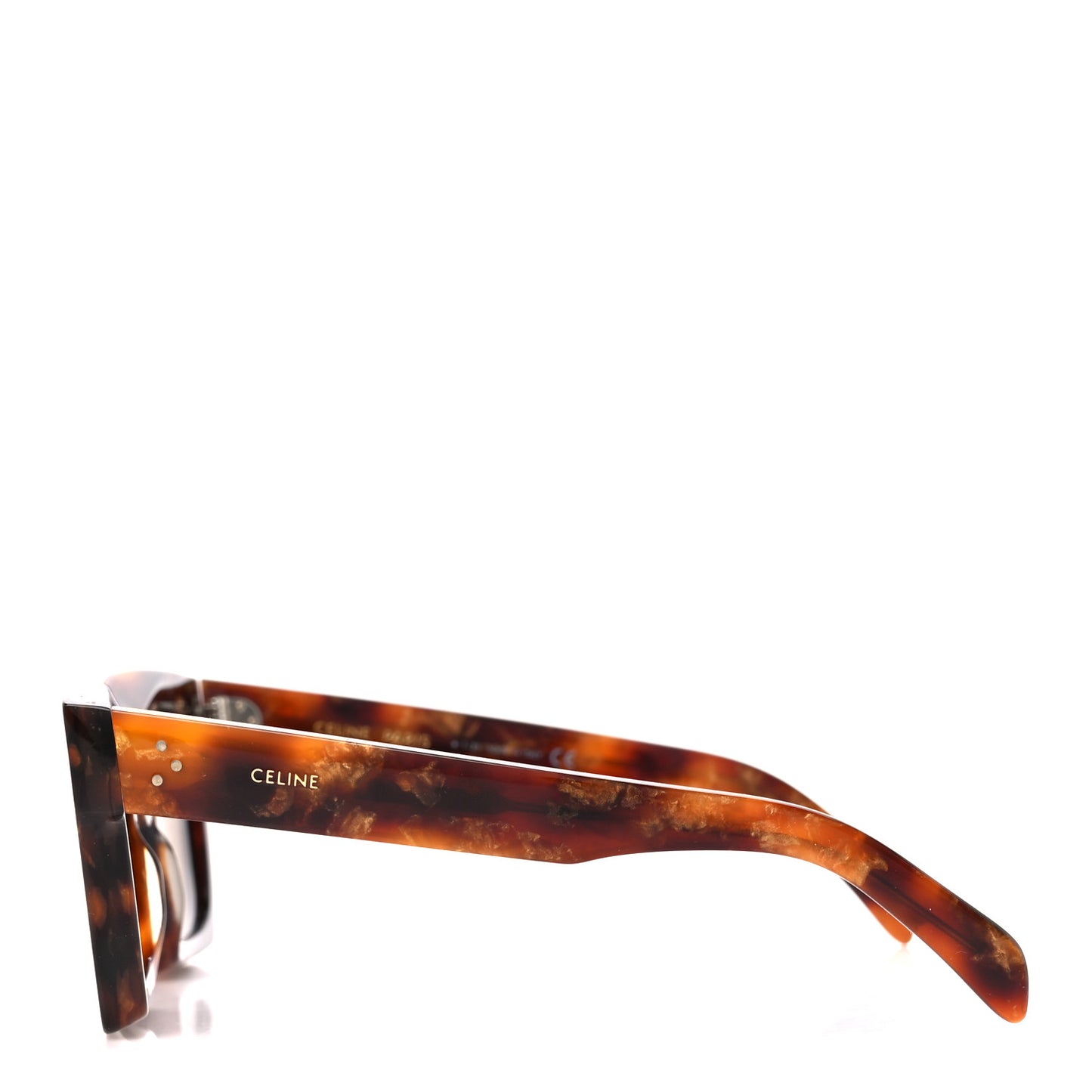 Acetate Square Sunglasses CL401301 Tortoise