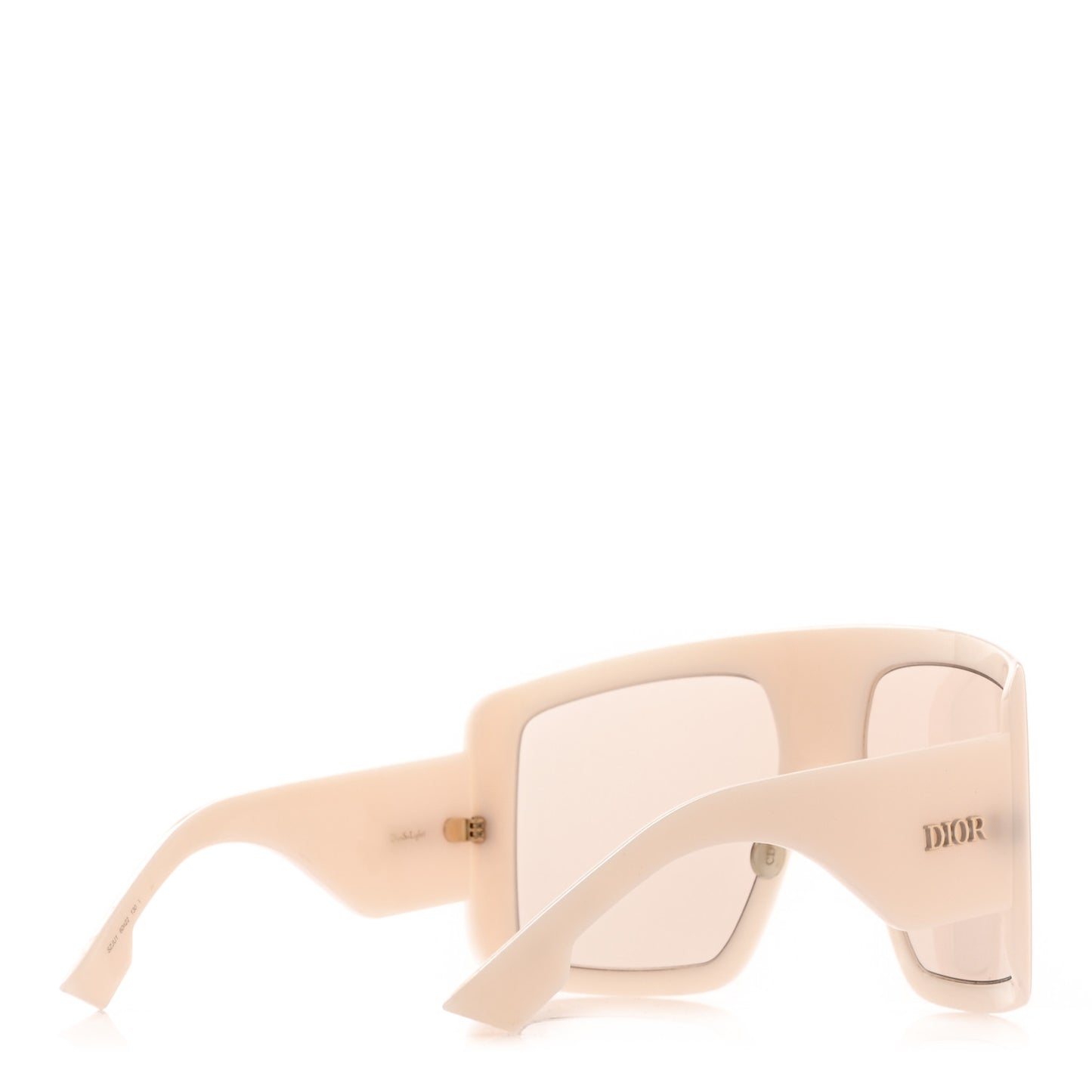 Acetate DiorSo Light 1 Shield Sunglasses Ivory