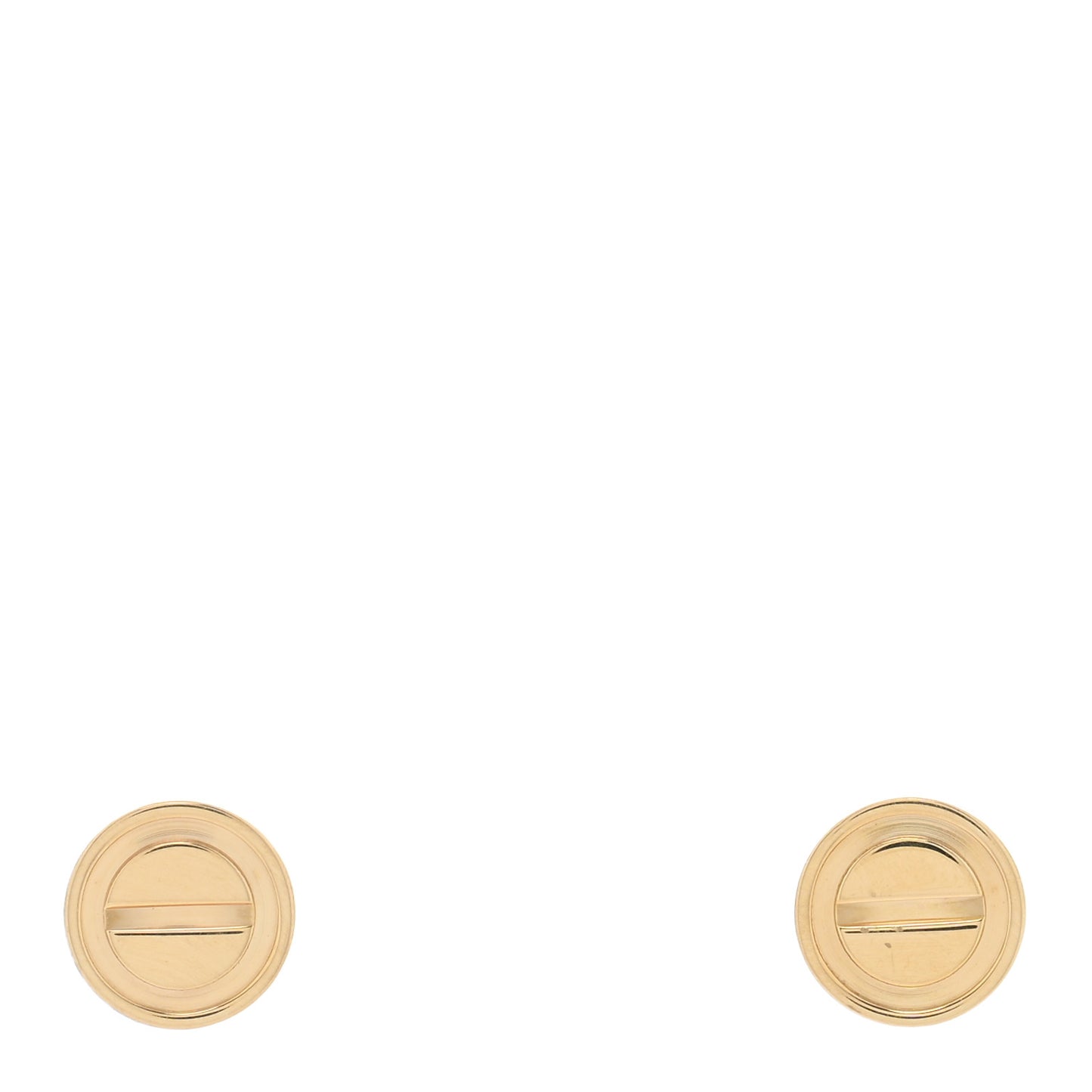 18K Yellow Gold LOVE Earrings