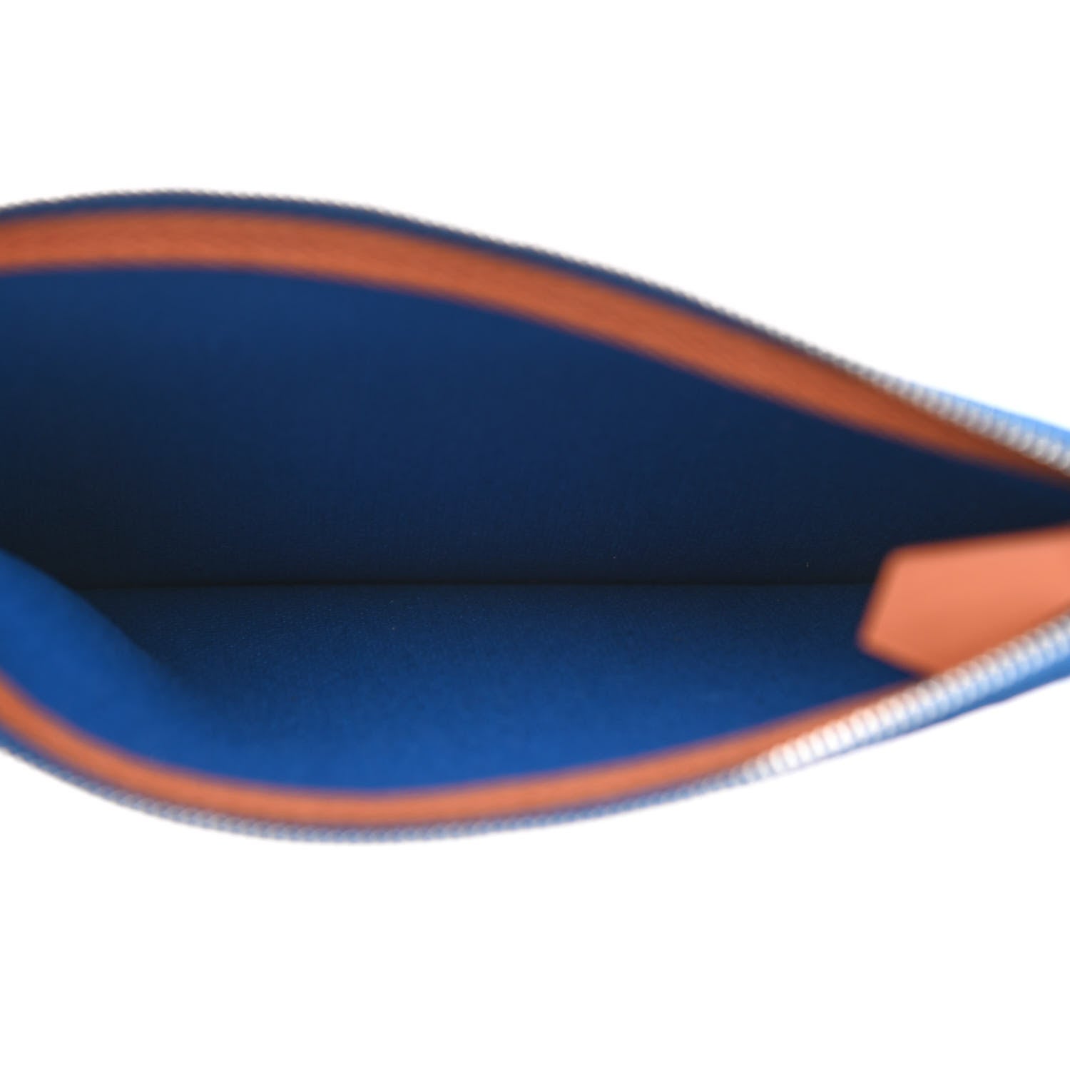 Hermes Vache Hunter Toile Herbag Zip 31 PM Azur Natural 6 of 11