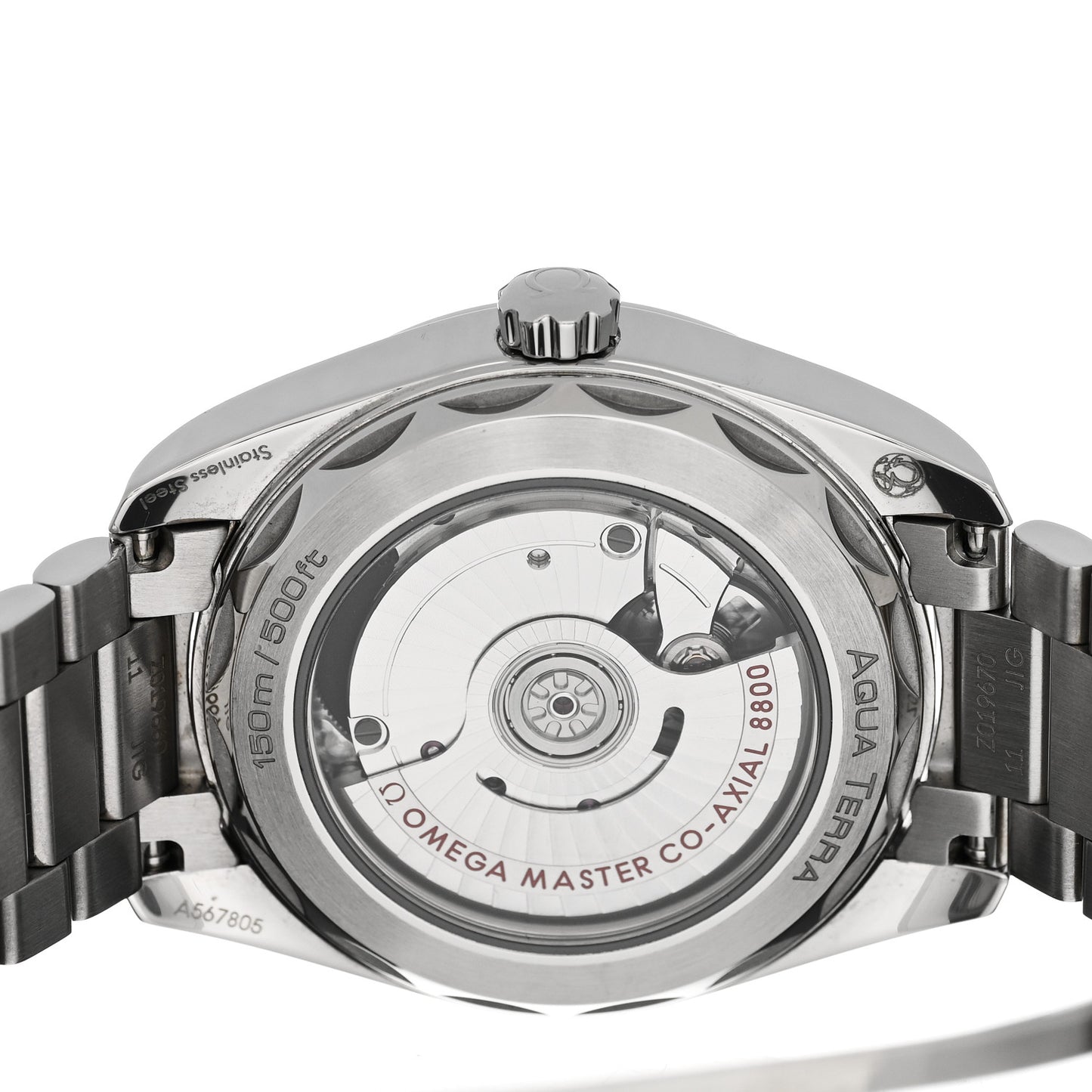 Stainless Steel 38mm Seamaster Aqua Terra Master Co-Axial Chronometer Automatic Watch Black 220.10.38.20.01.004