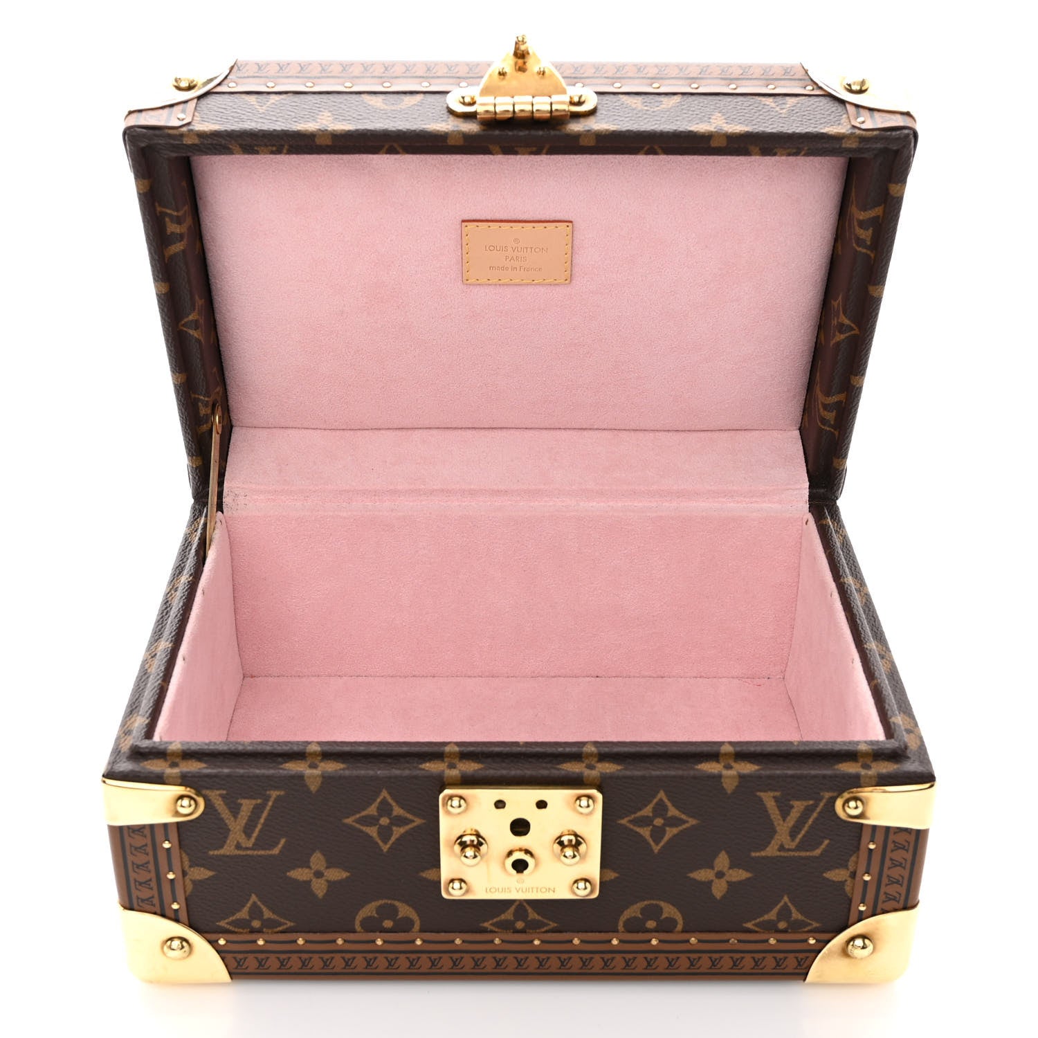 Louis Vuitton Monogram Coffret Tresor 24 Rose Ballerine 5 of 11