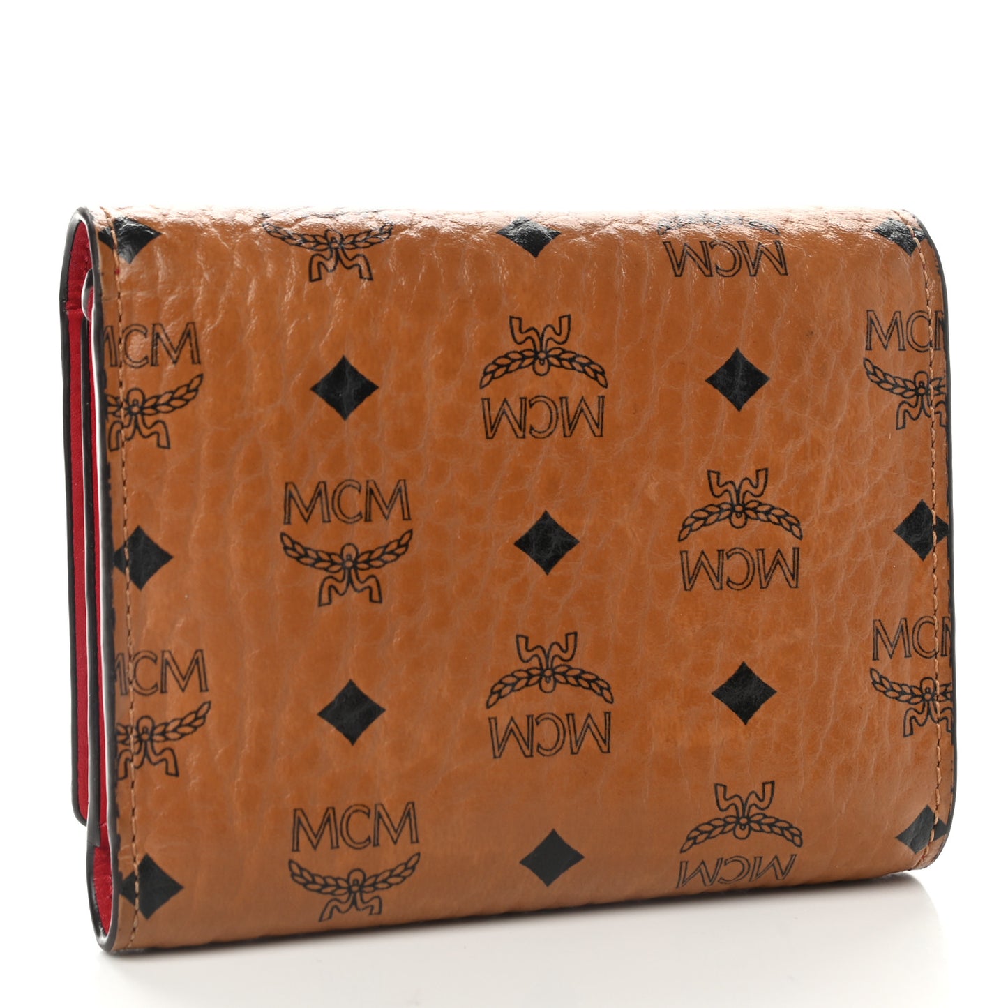 Visetos Trifold Wallet Cognac