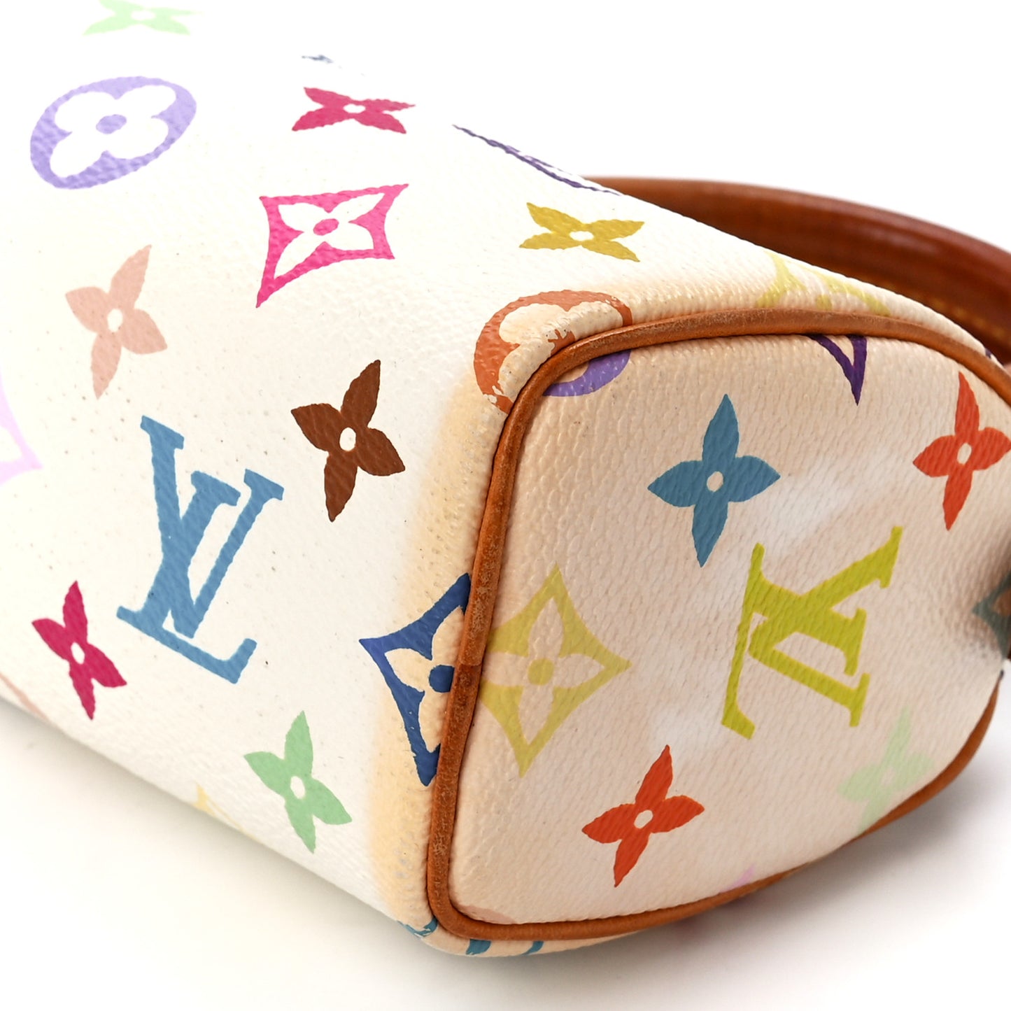 Monogram Multicolor Mini Sac HL Speedy White