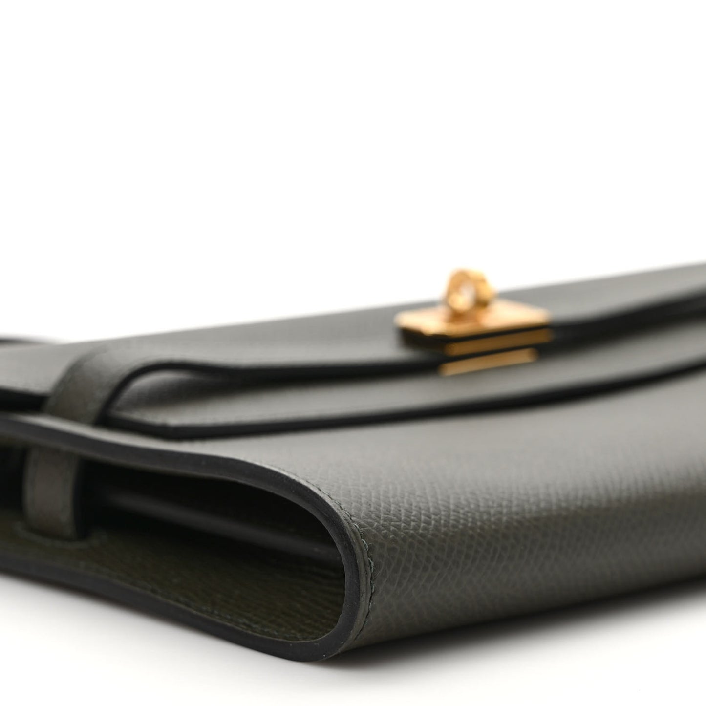 Epsom Kelly Wallet To Go Vert De Gris