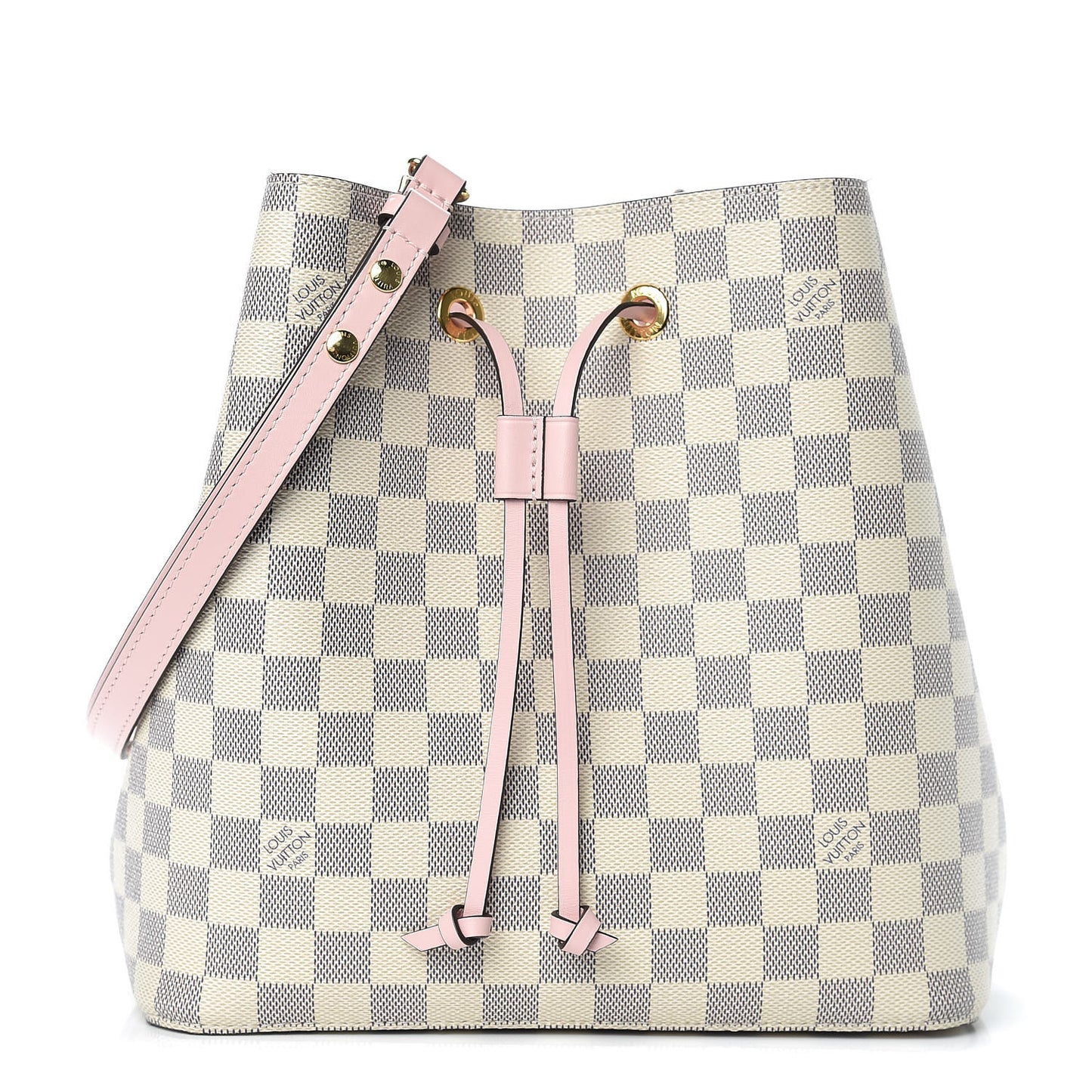 Damier Azur Neonoe MM Eau De Rose