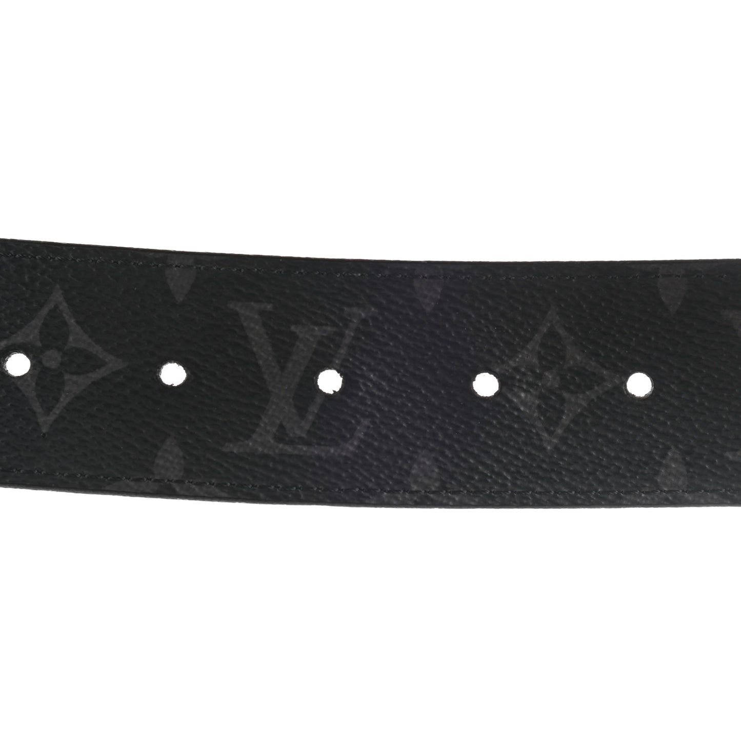 Monogram Eclipse Taigarama 40mm LV Initiales Reversible Belt 105 42 Black