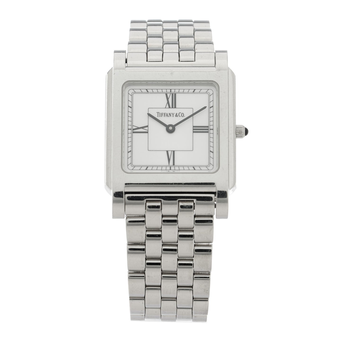 Stainless Steel 28mm Classic Square Quartz Watch