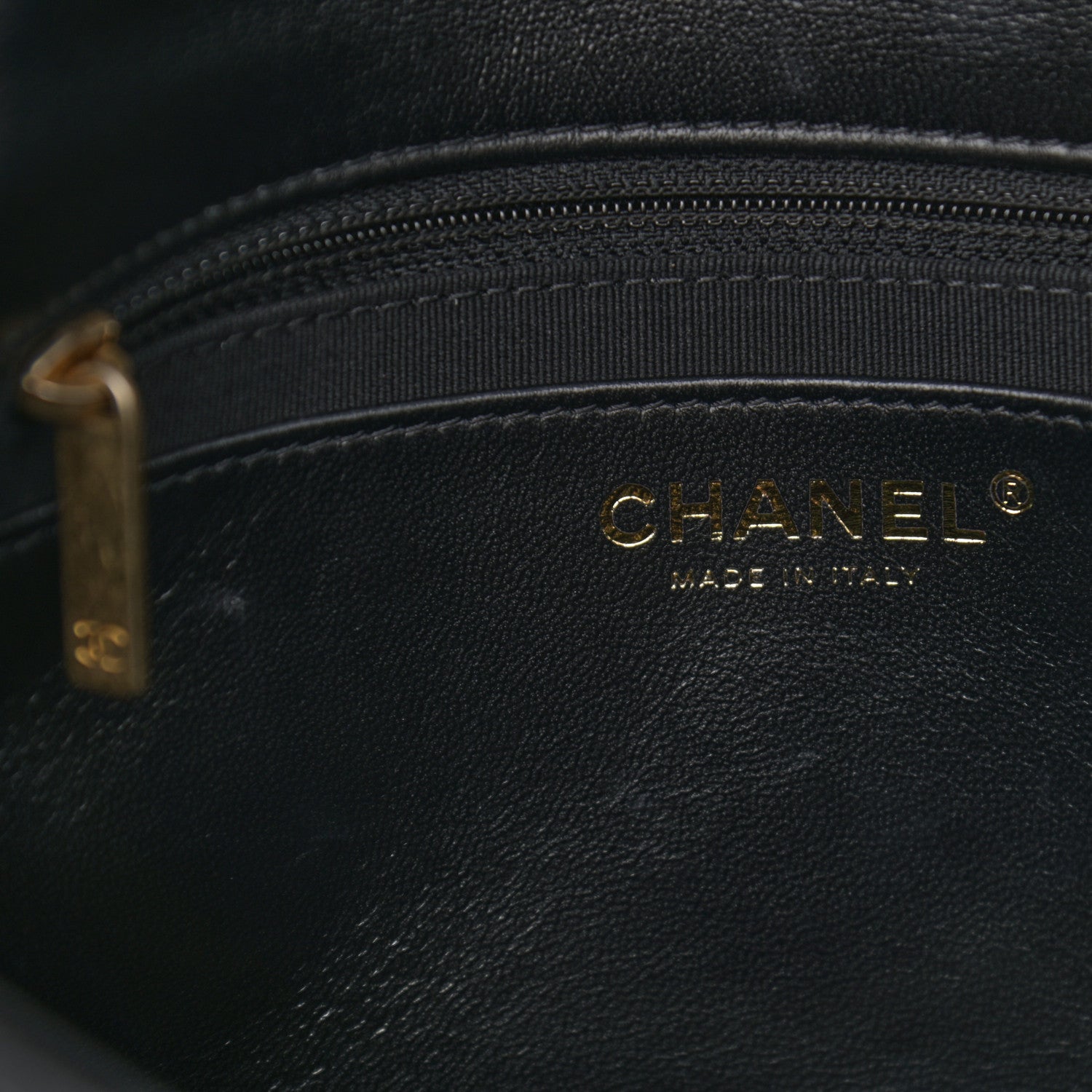 Chanel Lambskin Quilted Large CC Funky Town Flap Black 6 of 12