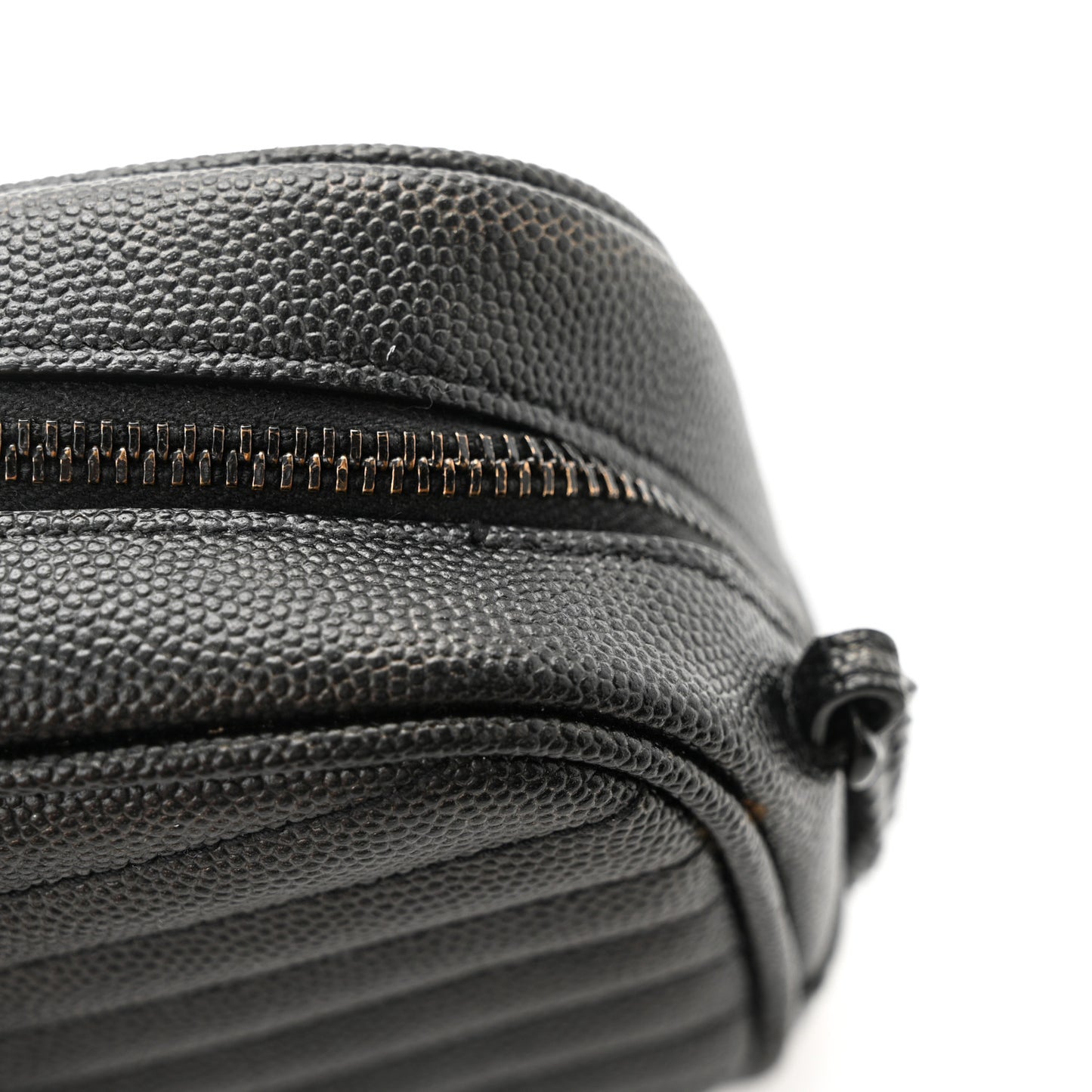 Grain De Poudre Matelasse Monochrome Monogram Mini Lou Camera Bag Black