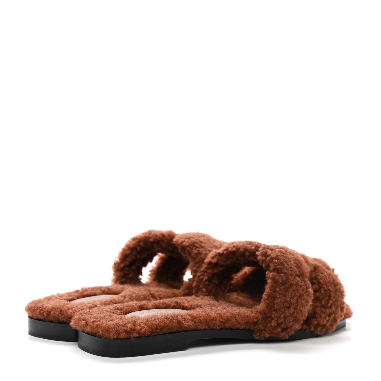 Woolskin Oran Sandals 36 Cognac