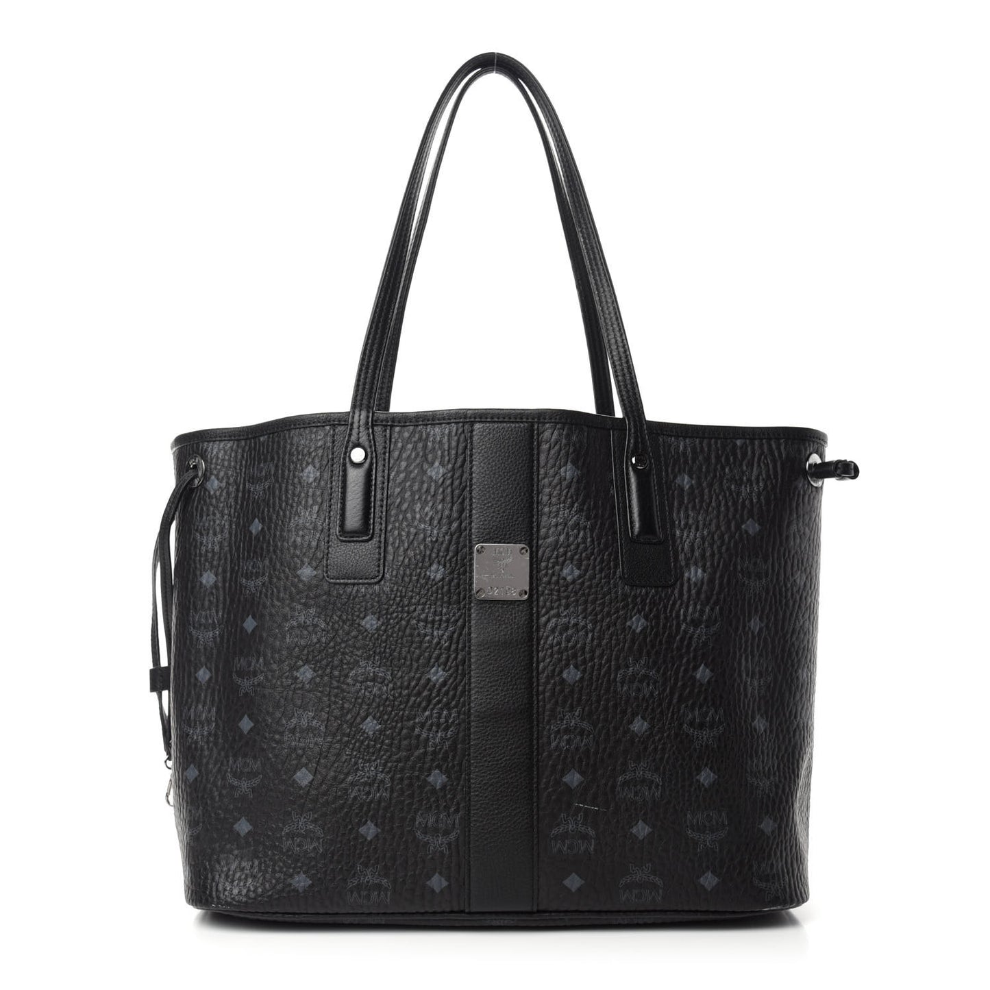Visetos Large Liz Reversible Shopper Tote Black