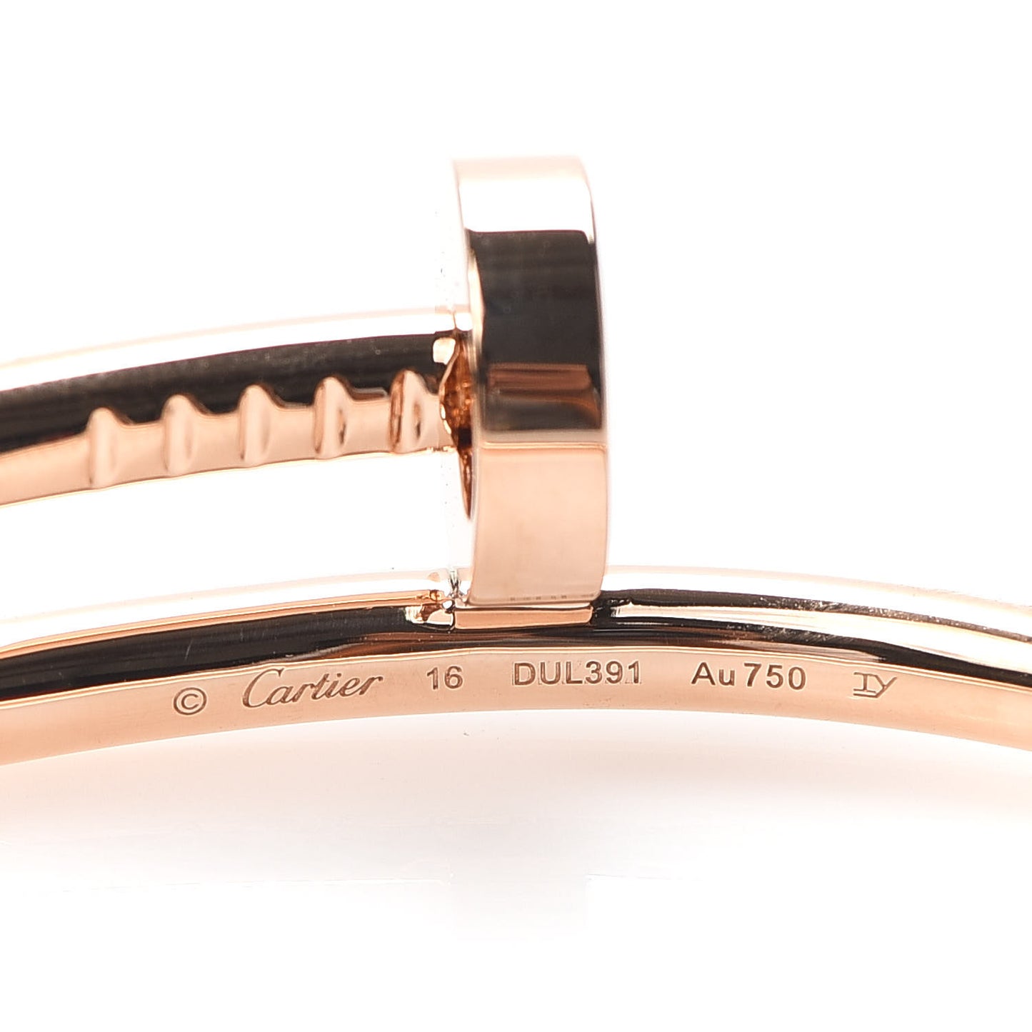 18K Pink Gold Juste Un Clou Bracelet 16