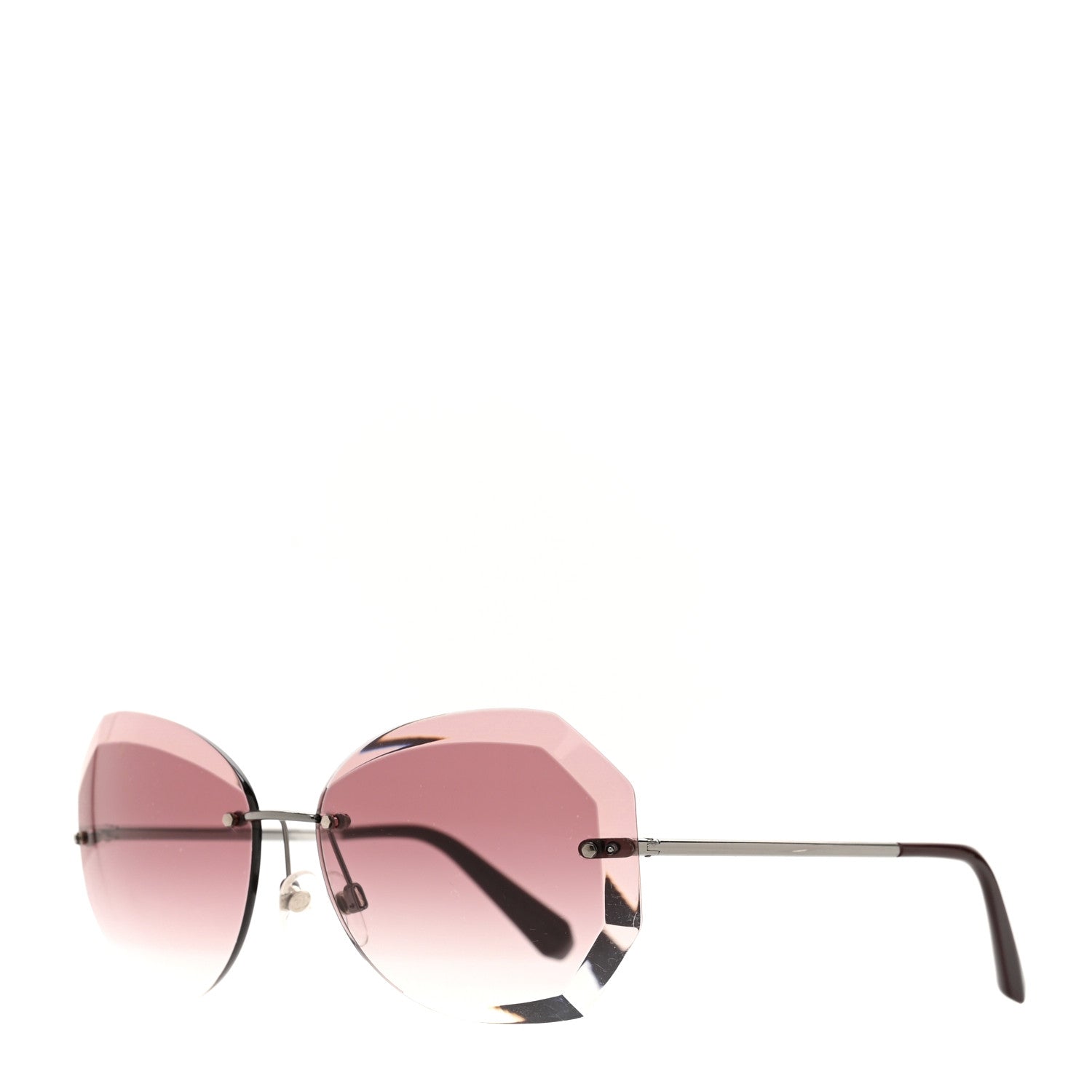 Chanel Metal Spring Round Sunglasses 4220 Pink 1 of 7