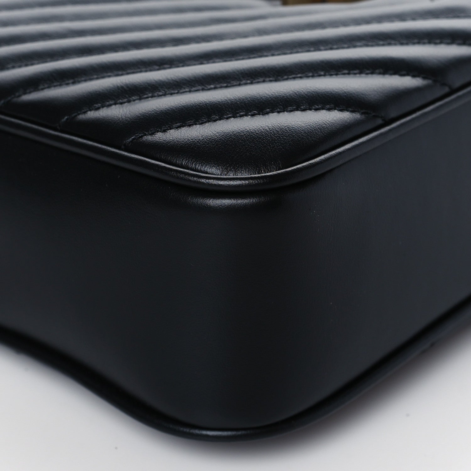 Saint Laurent Calfskin Matelasse Monogram Lou Camera Bag Black 8 of 10