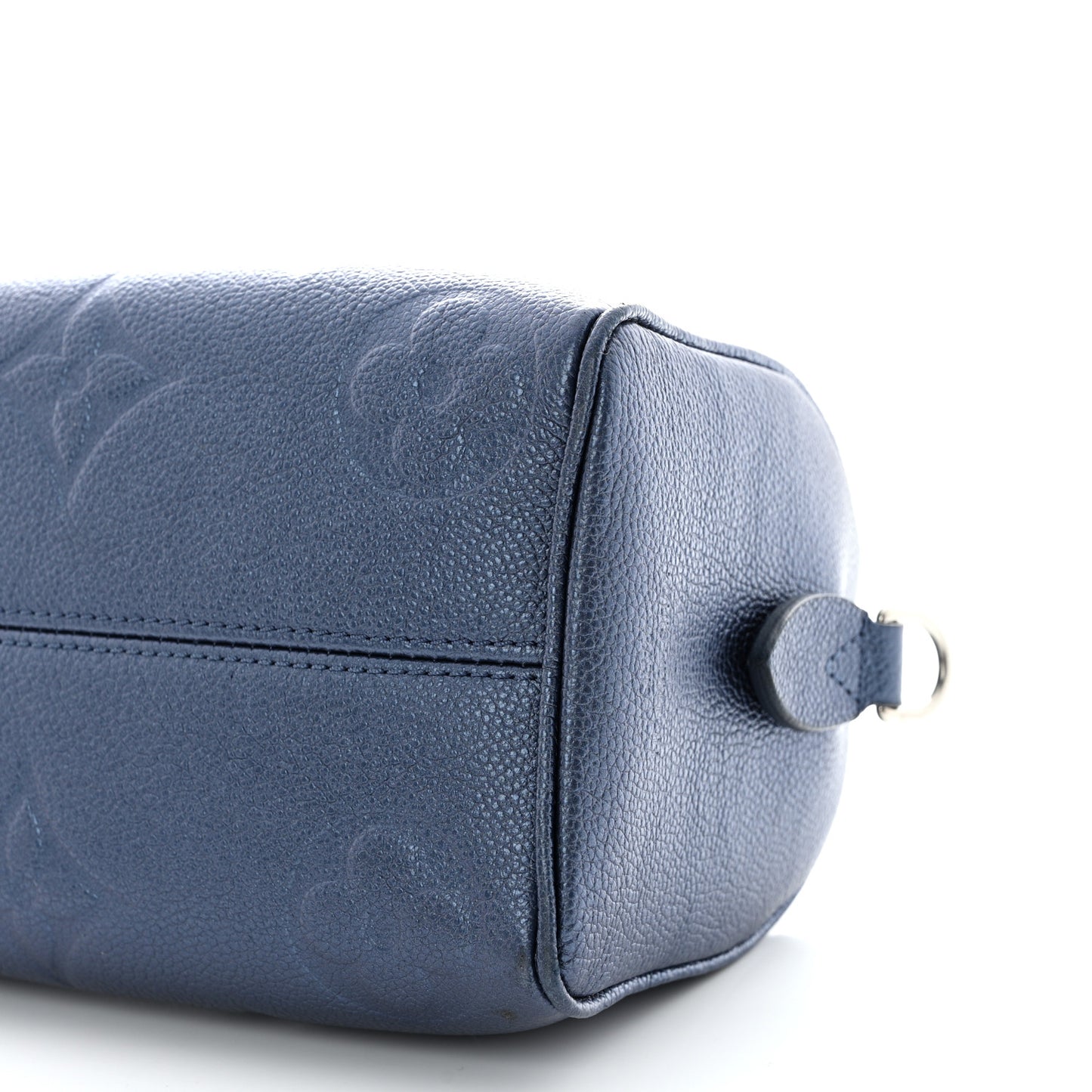 Metallic Empreinte Monogram Giant Speedy Bandouliere 20 Navy Nacre