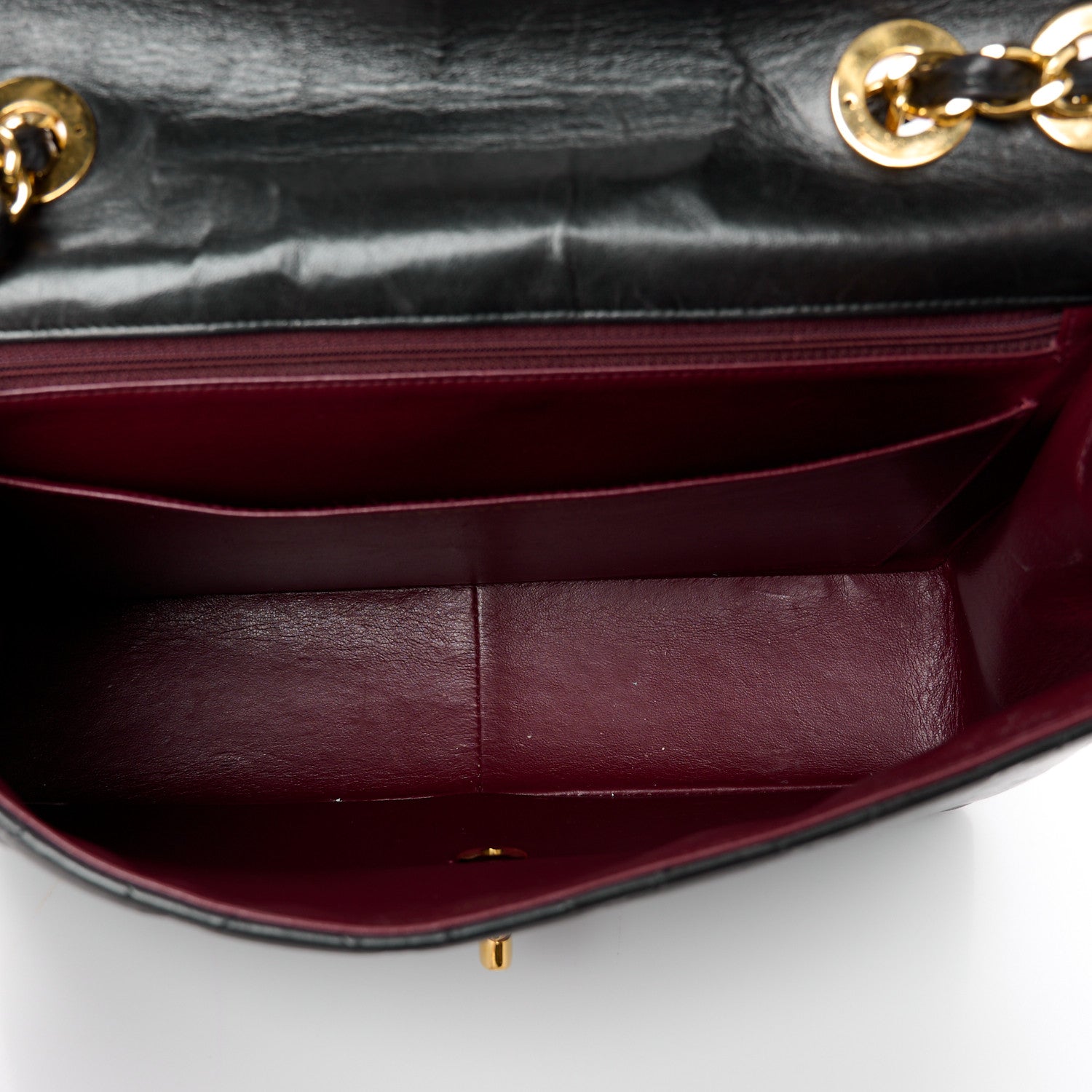 Chanel Lambskin Quilted XL Jumbo Single Flap Black 5 of 14