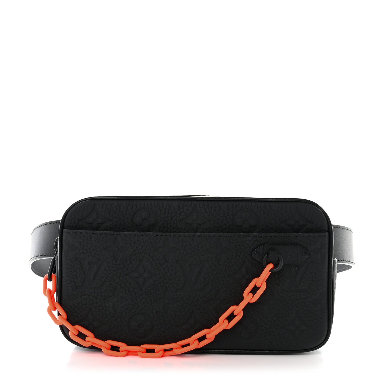 Taurillon Monogram Uniformes Solar Ray Soft Pochette Volga Belt Bag Black