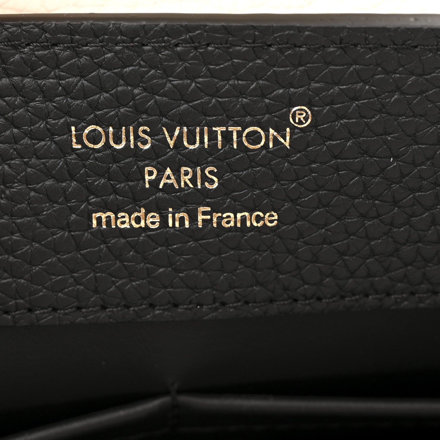 Louis Vuitton Taurillon Flower Chain Capucines MM  Black Galet Gray Pearly Cream 7 of 10