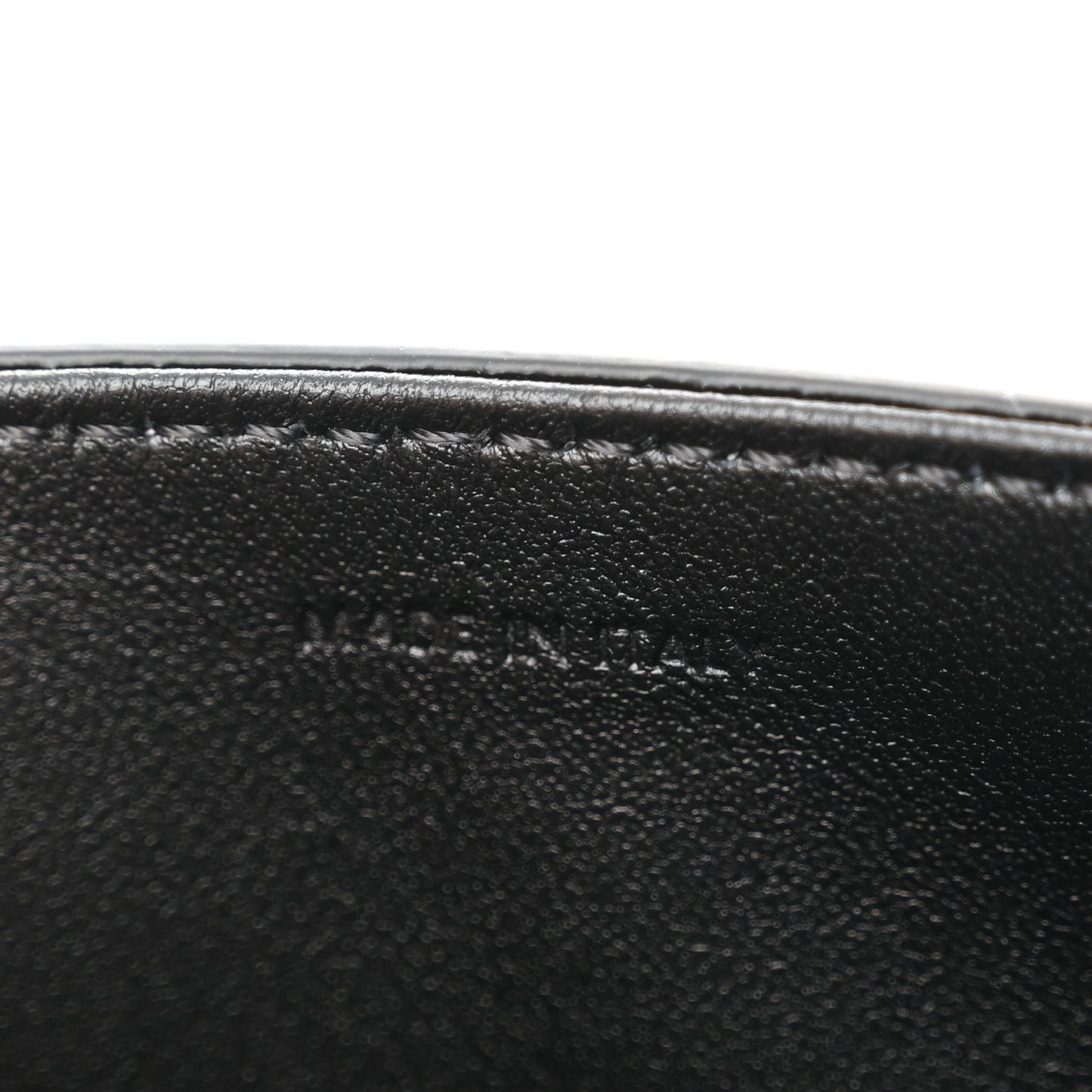 Shiny Calfskin Teen Triomphe Black