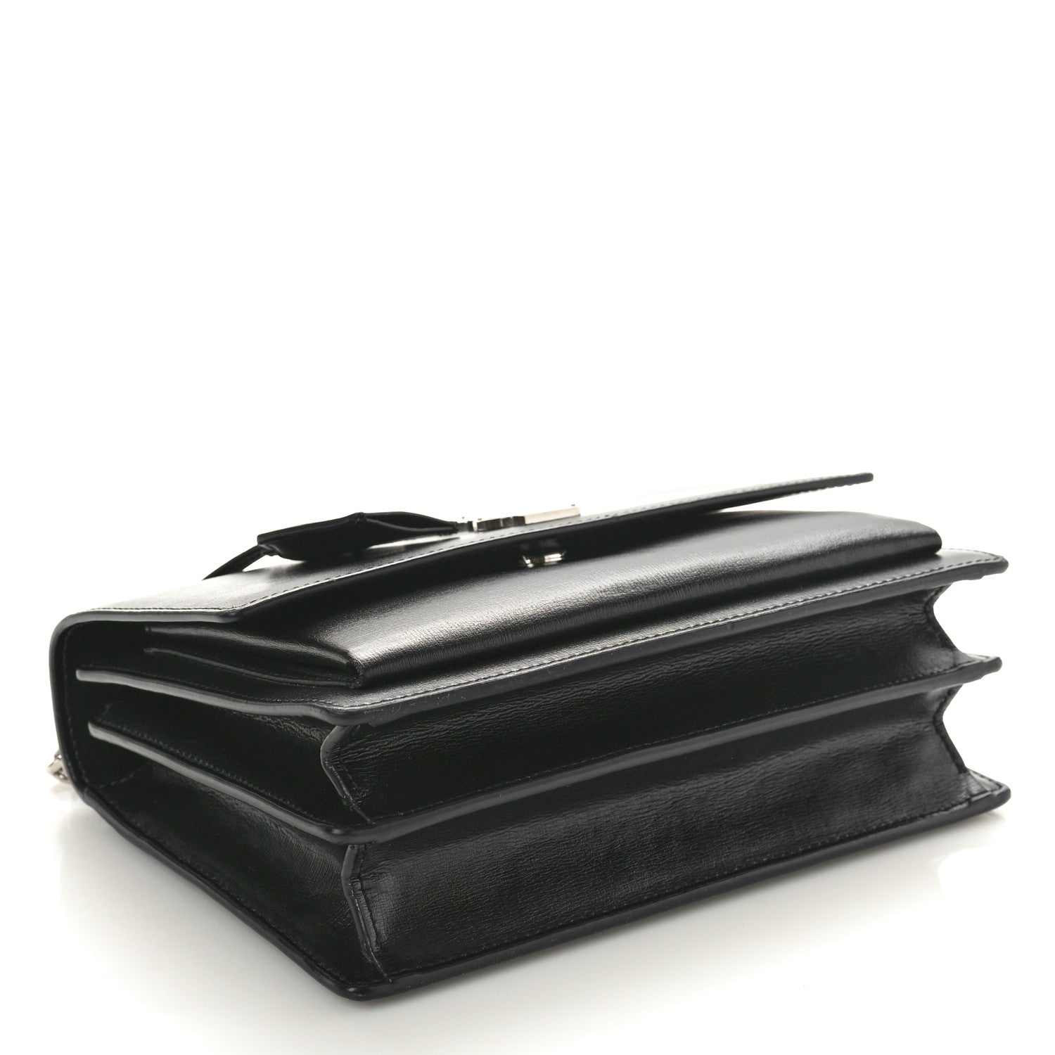 Saint Laurent Calfskin Medium Monogram Sunset Black 4 of 11